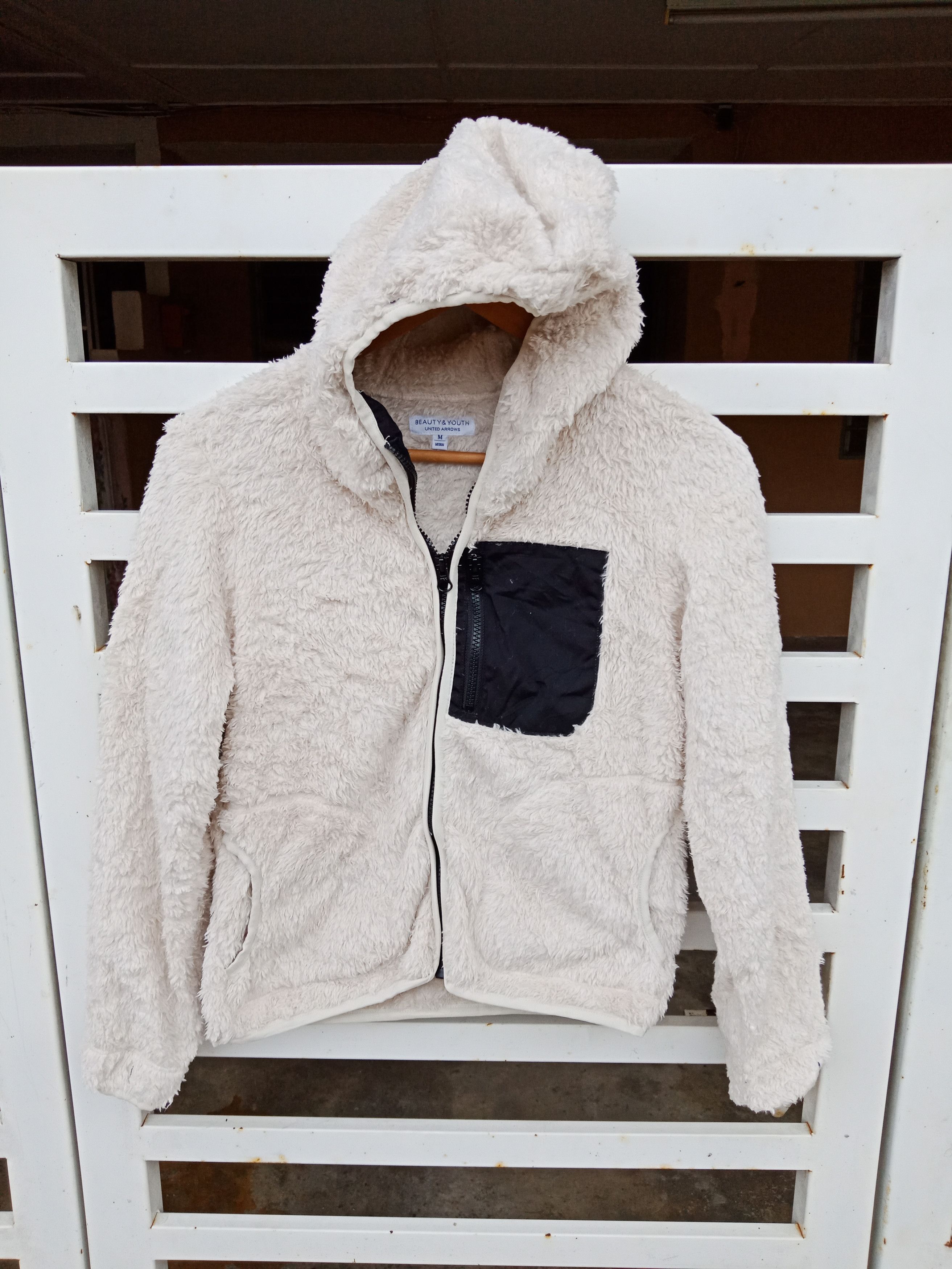 BEAUTY&YOUTH × Japanese Brand Beauty & Youth United Arrows Single Pocket Fleece Sweater Size US S / EU 44-46 / 1 - 1 Thumbnail