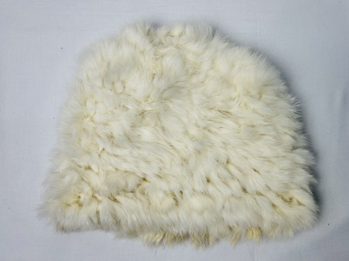 Designer × Vintage Stretch Fur Nabro Beanie Hat Size ONE SIZE - 4 Thumbnail
