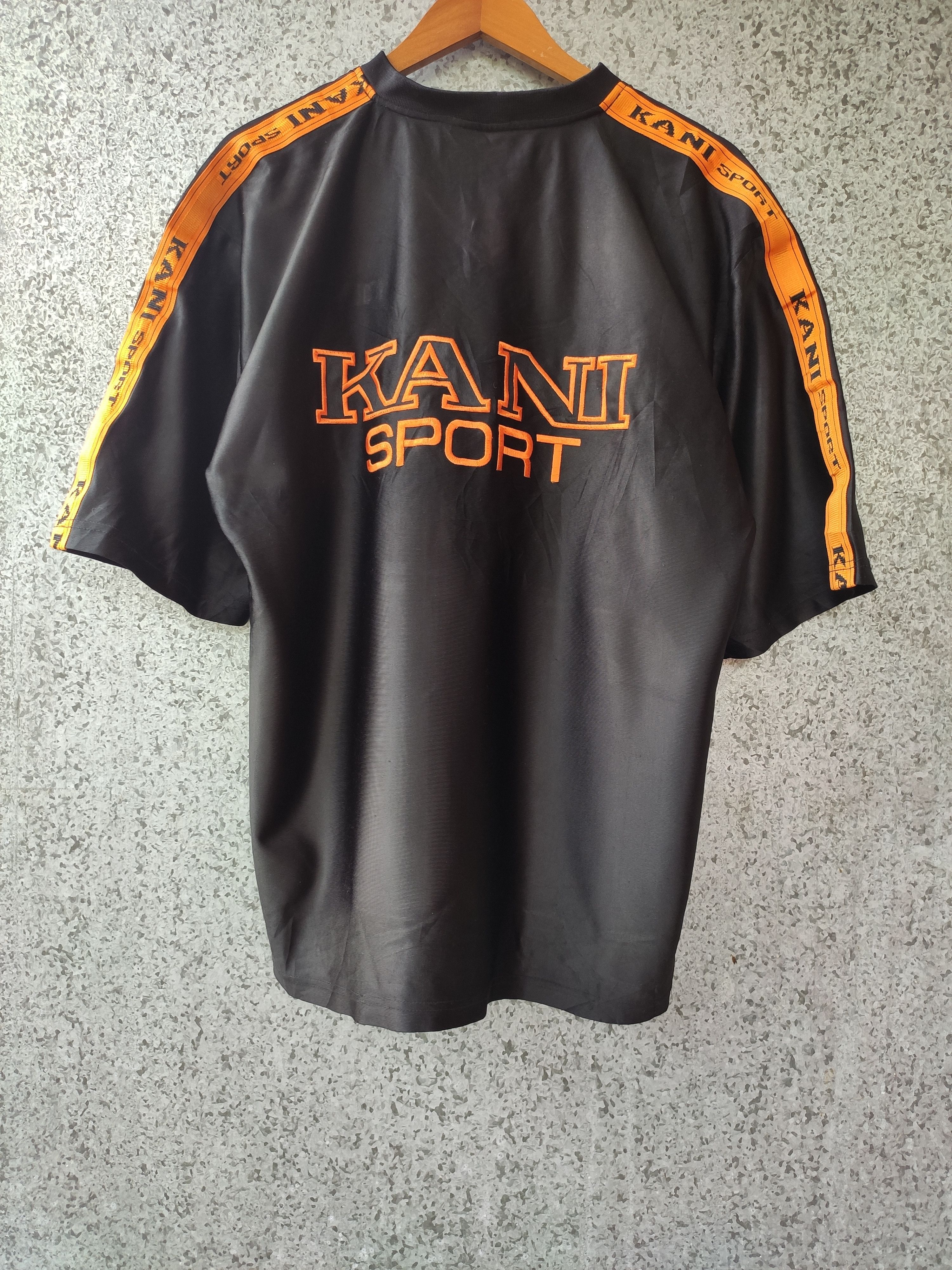 Karl Kani 🔥 Vintage Karl Kani jersey side tape spell out Kani Sport Size US L / EU 52-54 / 3 - 1 Thumbnail