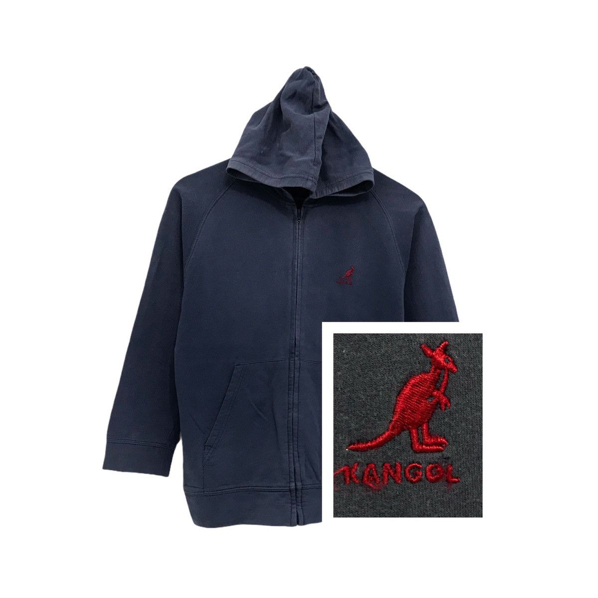 Japanese Brand × Kangol Vintage Kangol Hoodies Sweatshirt Pullover Jumper Size US M / EU 48-50 / 2 - 1 Thumbnail