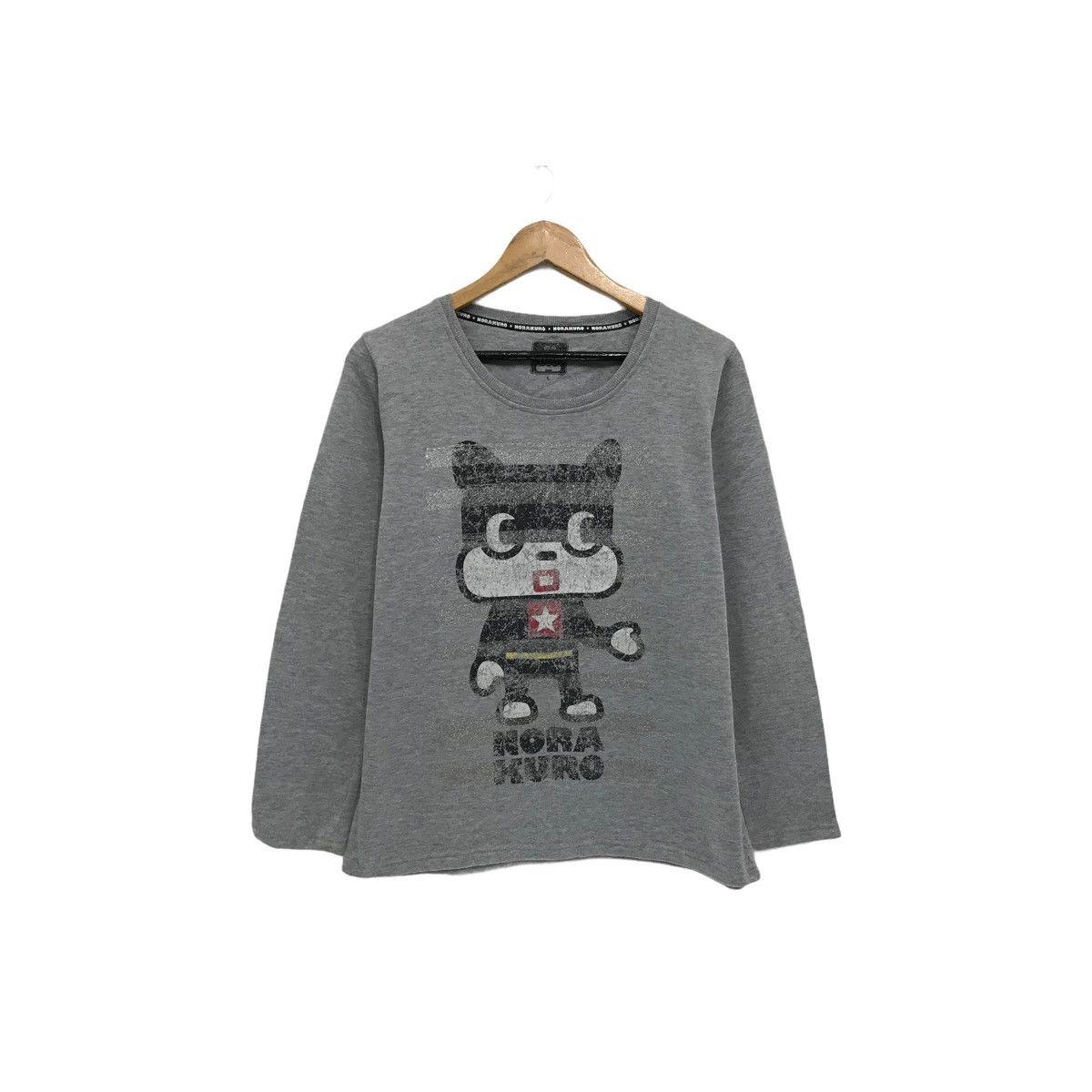 Cartoon Network × Japanese Brand × Vintage Vintage Nora Kuro Bears Cartoon Sweatshirt Pullover Jumper Size US M / EU 48-50 / 2 - 1 Thumbnail