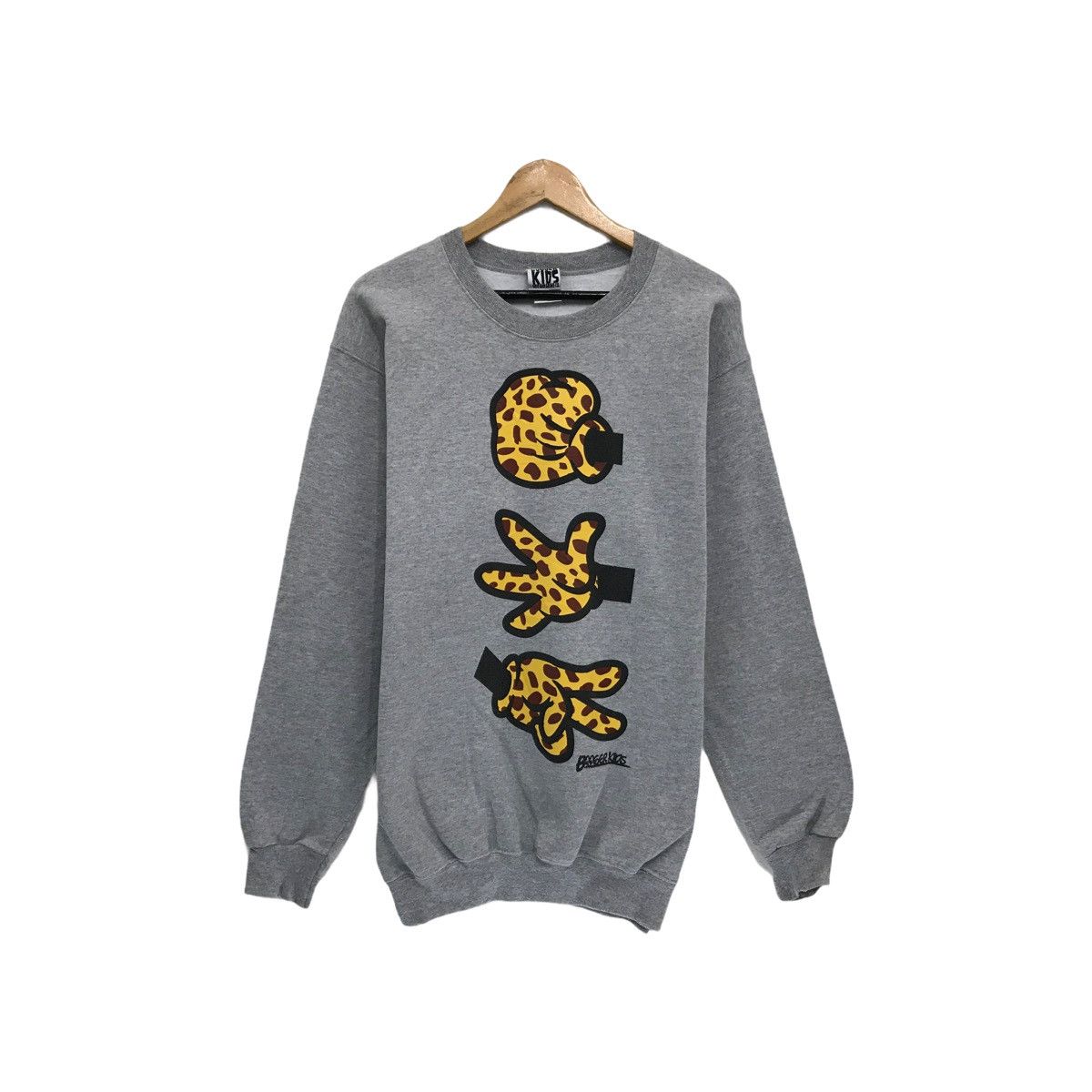 Japanese Brand × Vintage Vintage Booger Kids Sweatshirt Jumper Pullover logo Symbols Size US M / EU 48-50 / 2 - 1 Thumbnail