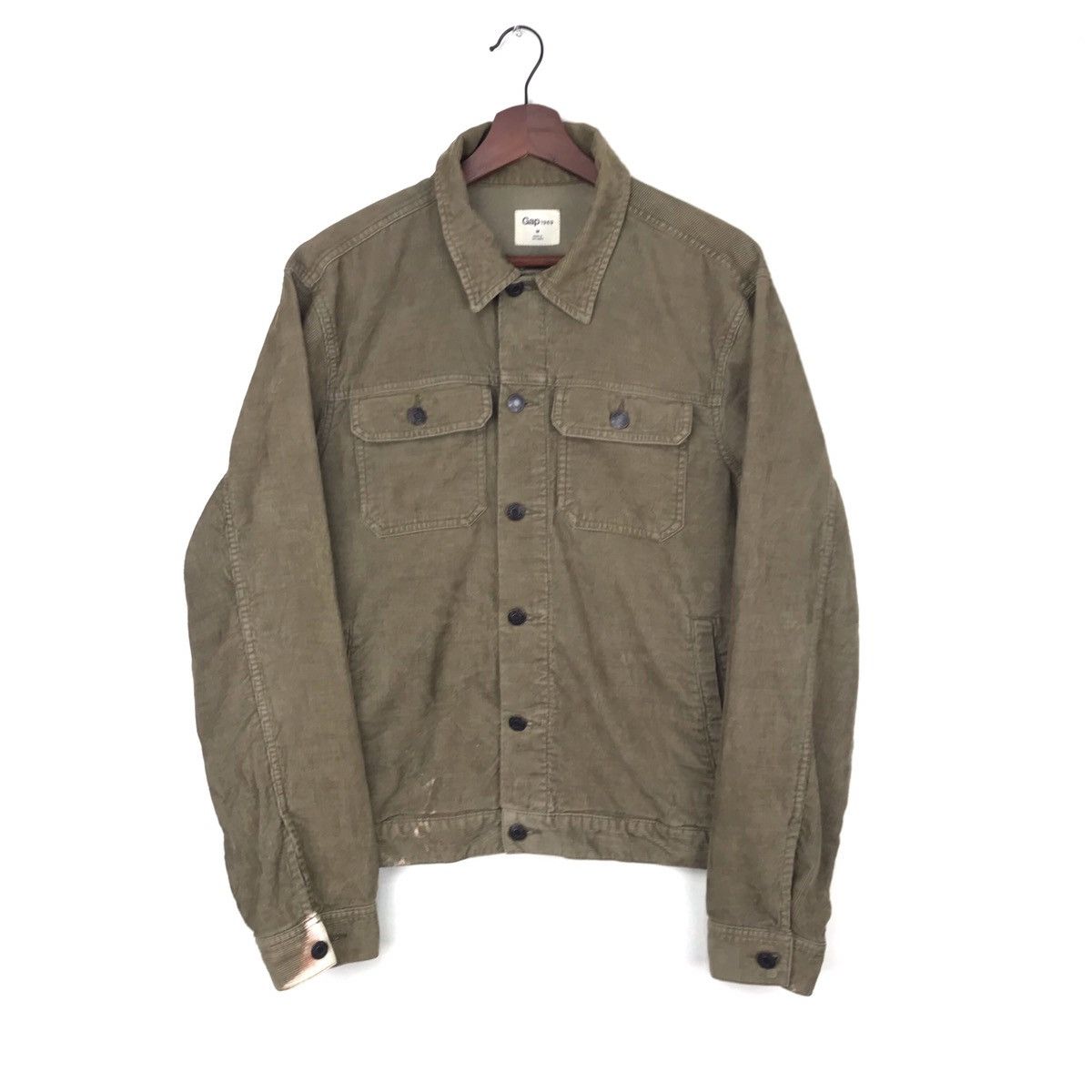 Gap VINTAGE GAP acidwash trucker curdoroy jacket Size US M / EU 48-50 / 2 - 1 Thumbnail