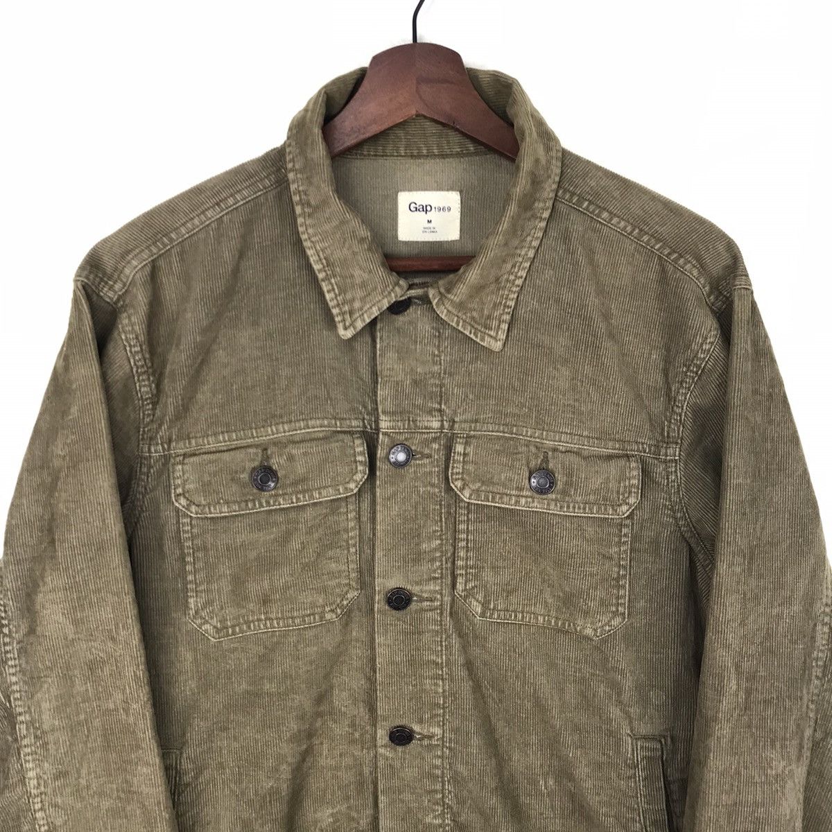 Gap VINTAGE GAP acidwash trucker curdoroy jacket Size US M / EU 48-50 / 2 - 2 Thumbnail