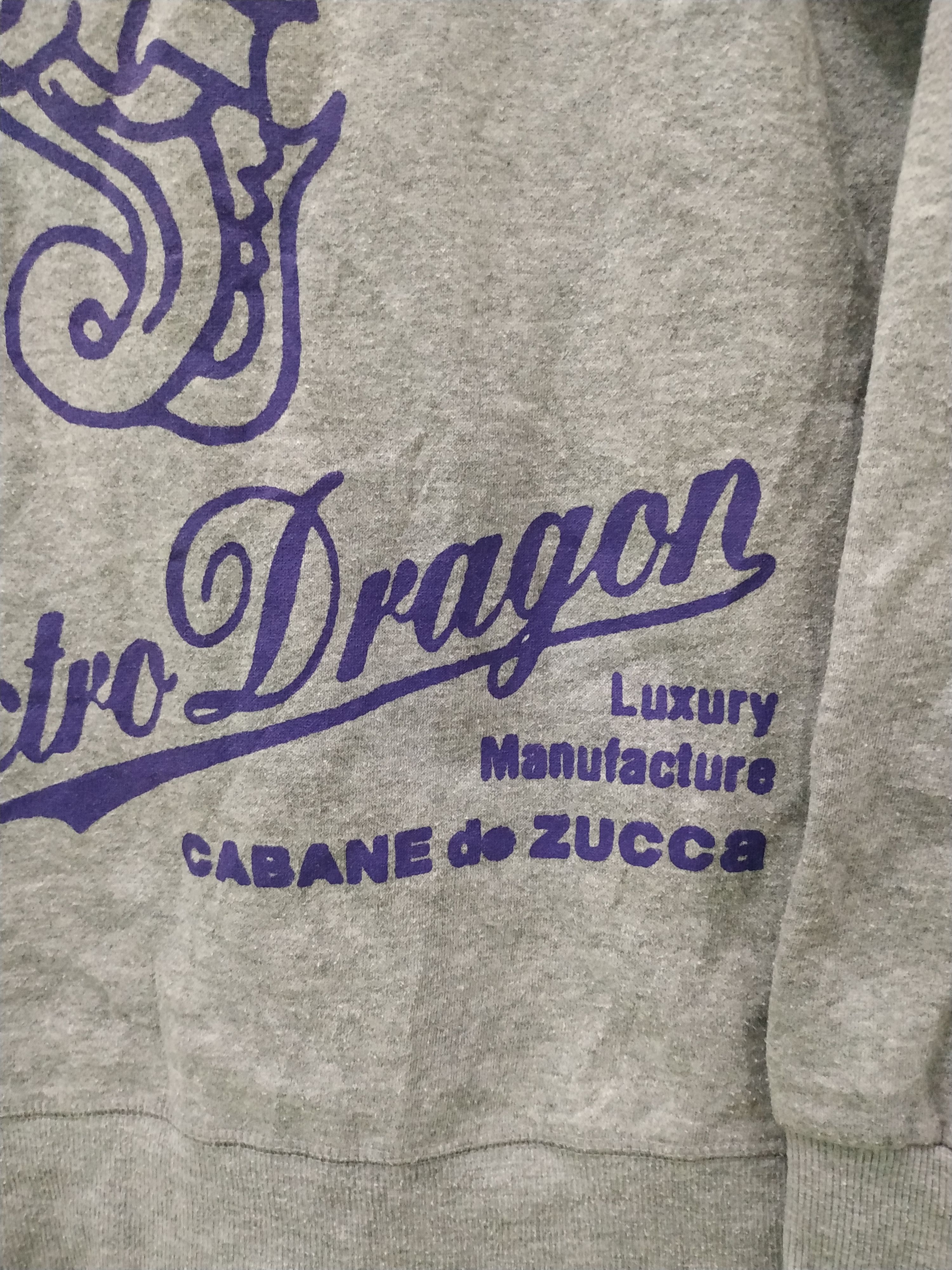 CABANE de ZUCCa Cabane De Zucca Retro Dragon Sweatshirt Size US M / EU 48-50 / 2 - 3 Thumbnail