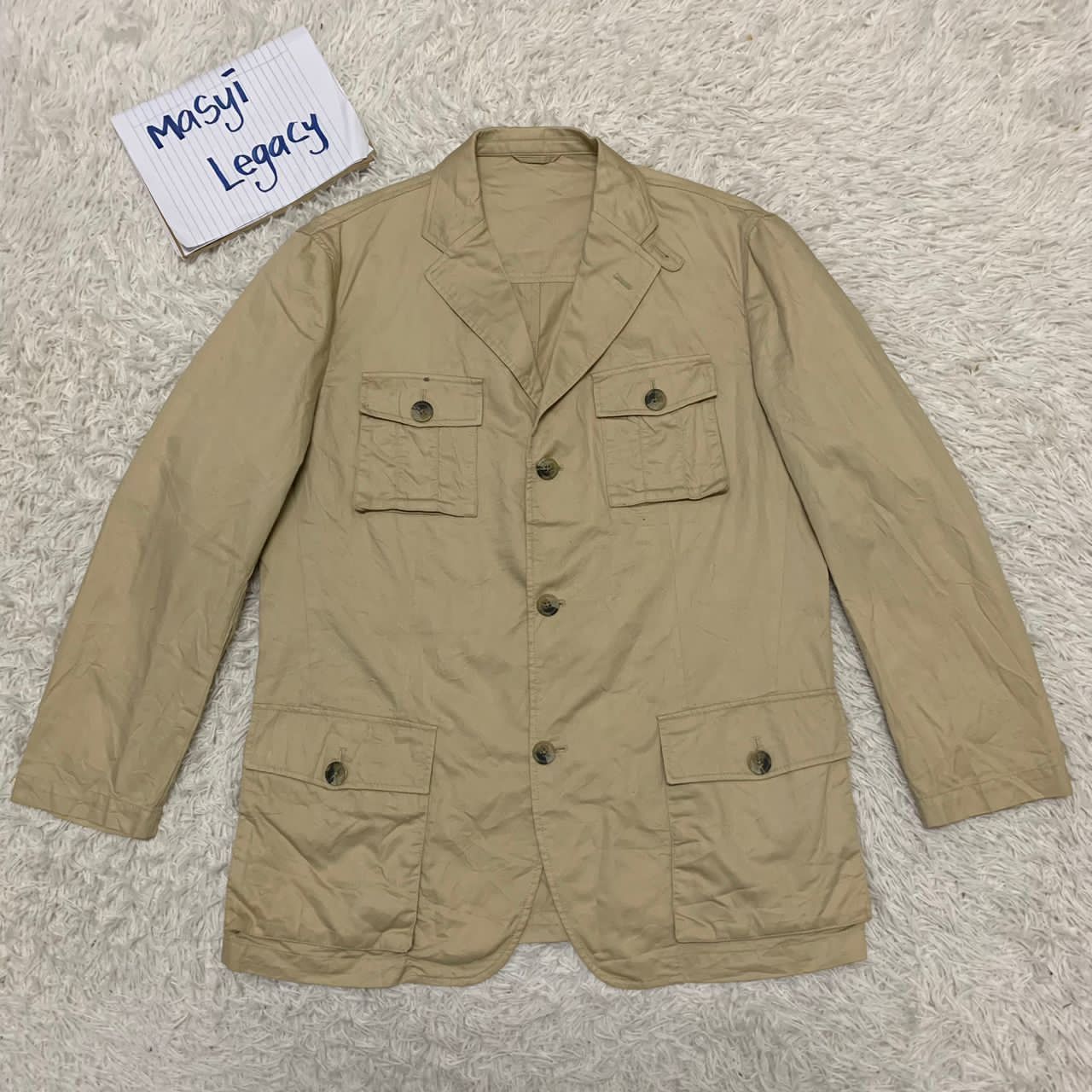 Japanese Brand Gianni Valentino Italy jacket Size US M / EU 48-50 / 2 - 1 Thumbnail