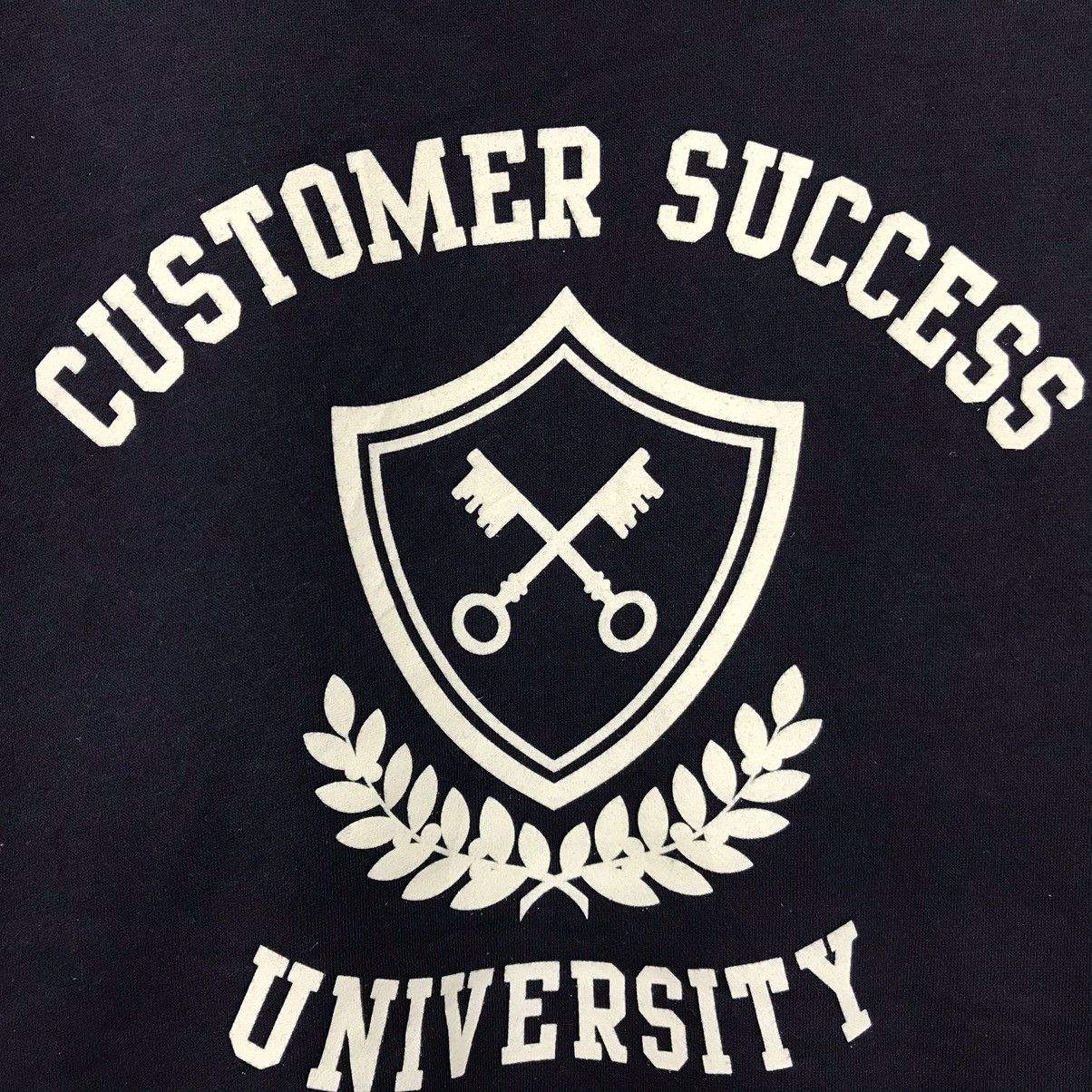 Japanese Brand × Vintage Vintage Customer Success University Sweatshirt Jumper Size US XL / EU 56 / 4 - 3 Thumbnail