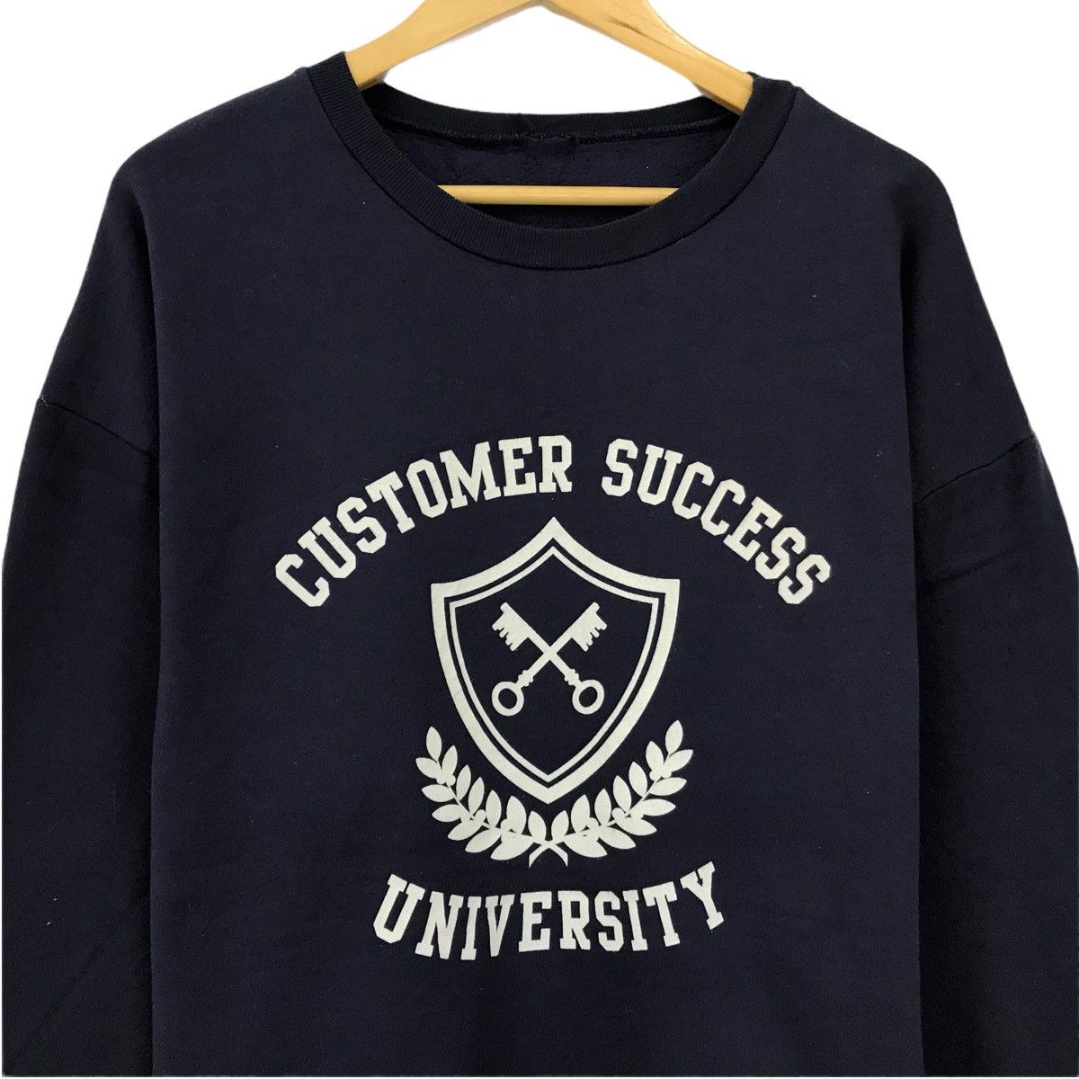 Japanese Brand × Vintage Vintage Customer Success University Sweatshirt Jumper Size US XL / EU 56 / 4 - 2 Thumbnail