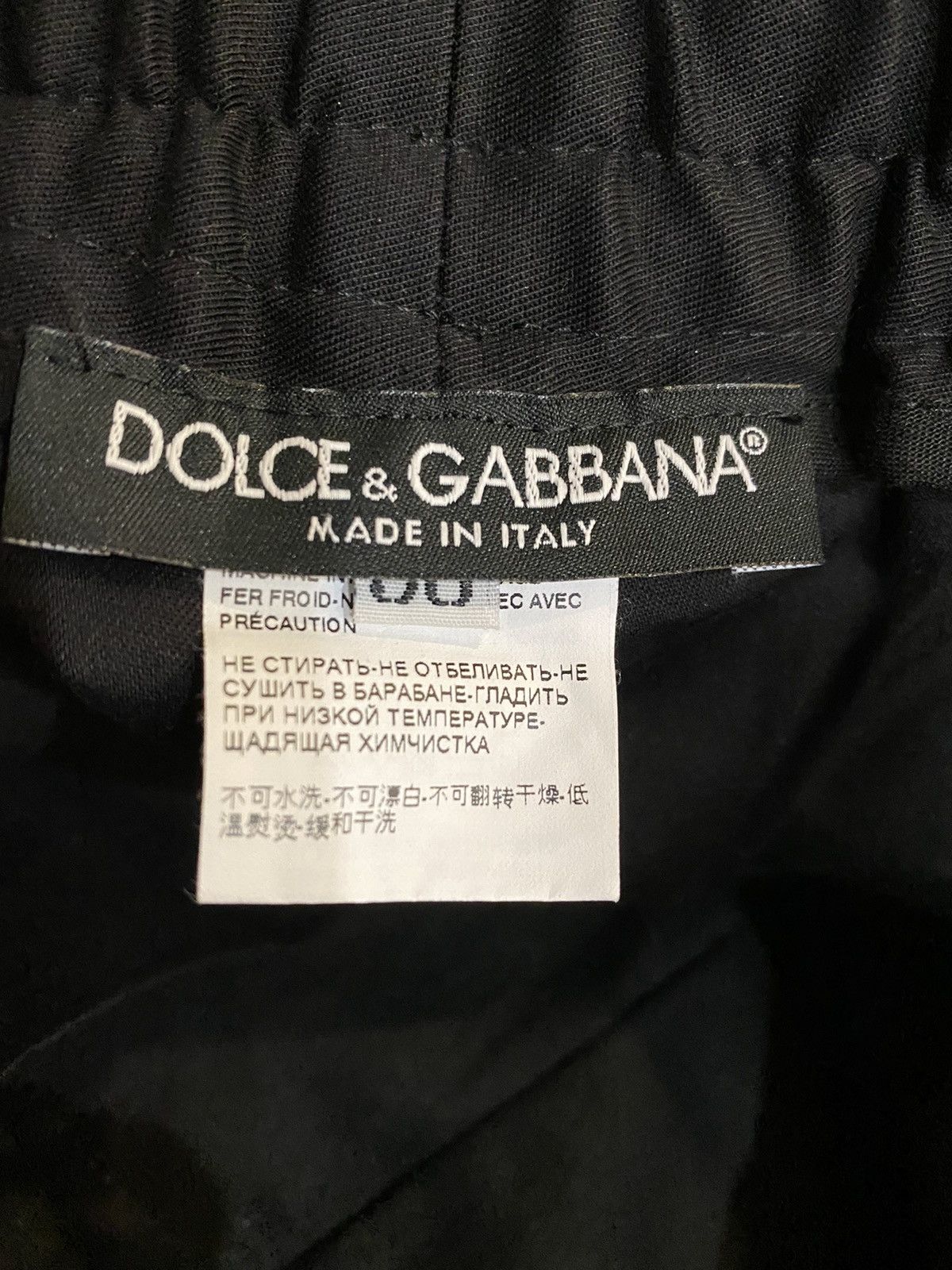 Dolce & Gabbana FW20 Logo Stripe Joggers Size US 34 / EU 50 - 6 Thumbnail
