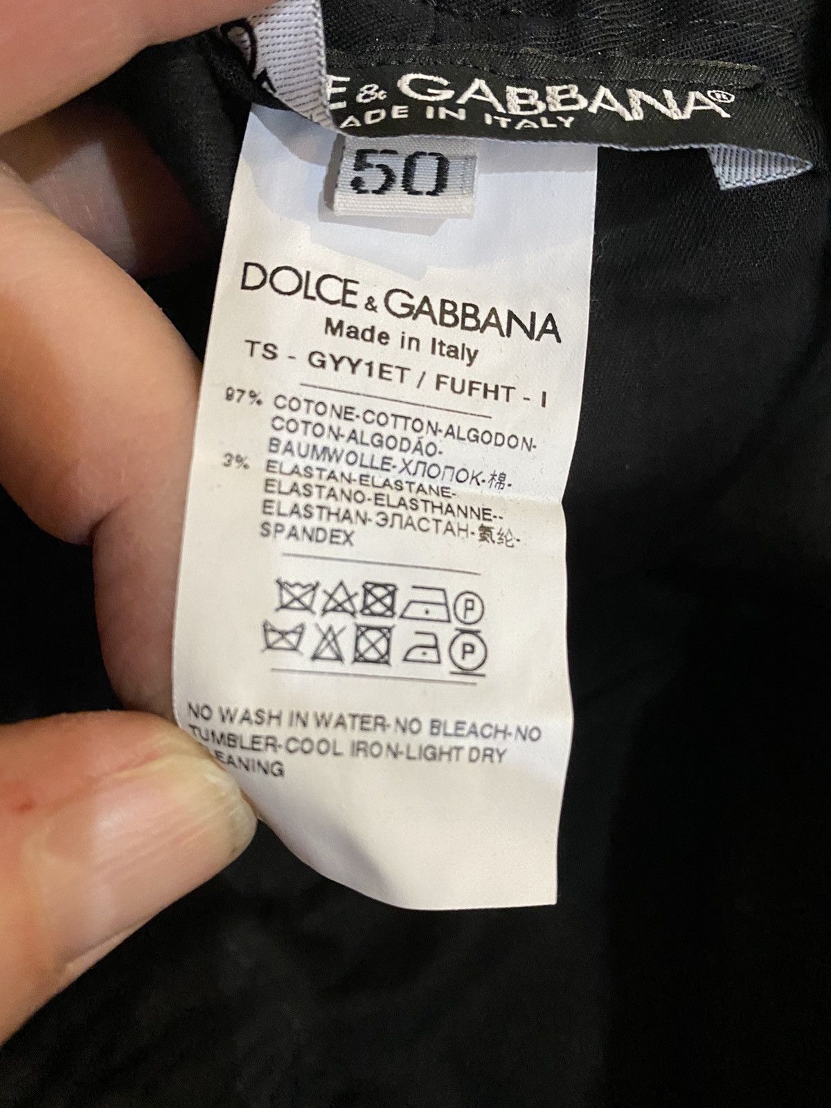 Dolce & Gabbana FW20 Logo Stripe Joggers Size US 34 / EU 50 - 8 Thumbnail