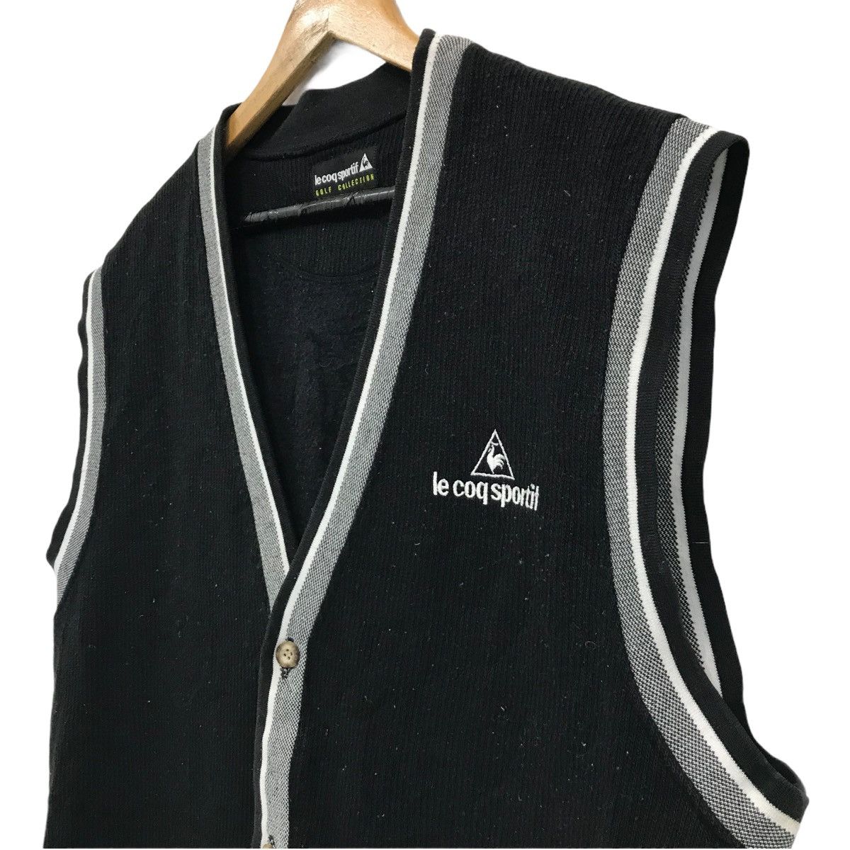 Le Coq Sportif × Vintage Vintage Le Coq Sportif Sleeveless Size US L / EU 52-54 / 3 - 4 Thumbnail