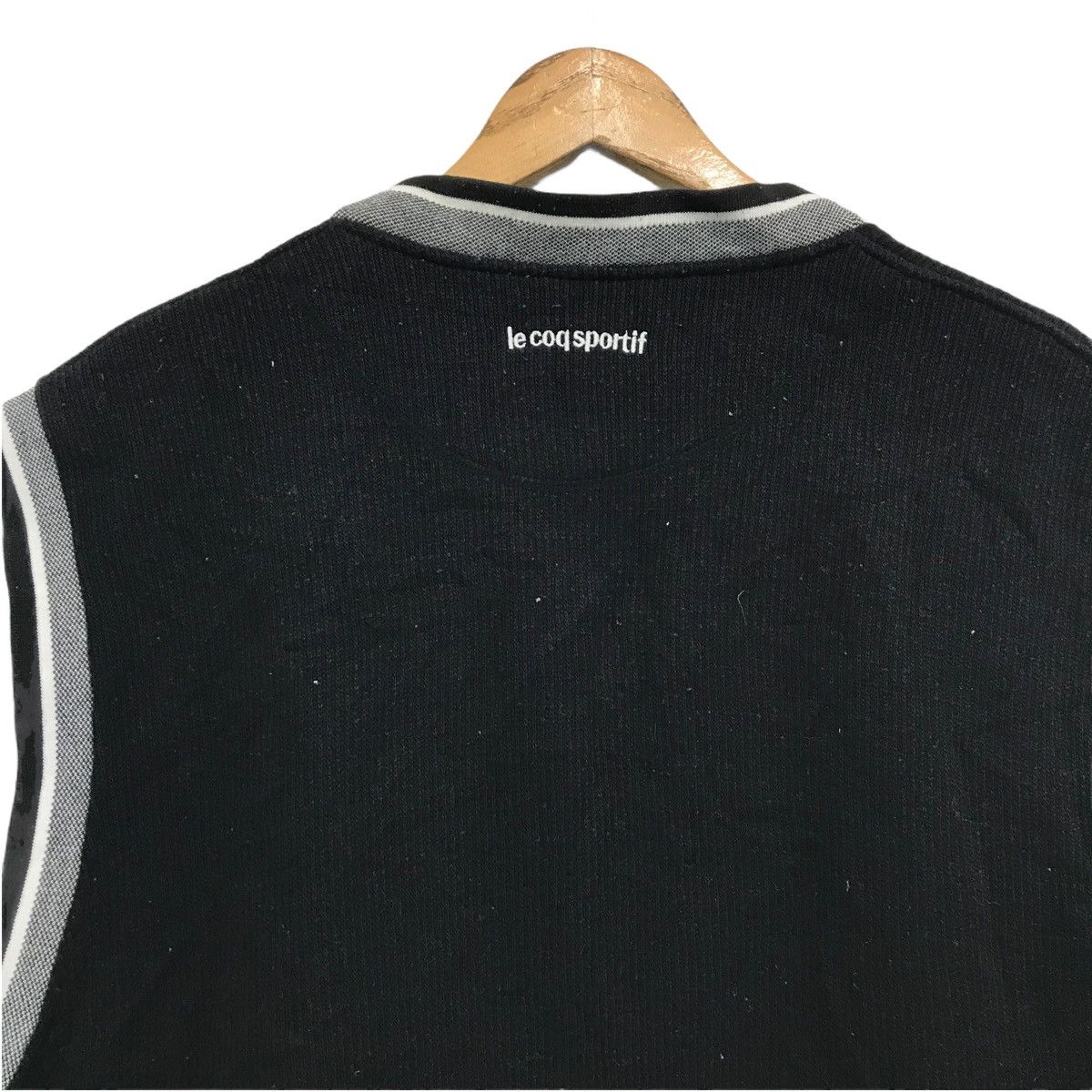 Le Coq Sportif × Vintage Vintage Le Coq Sportif Sleeveless Size US L / EU 52-54 / 3 - 7 Thumbnail