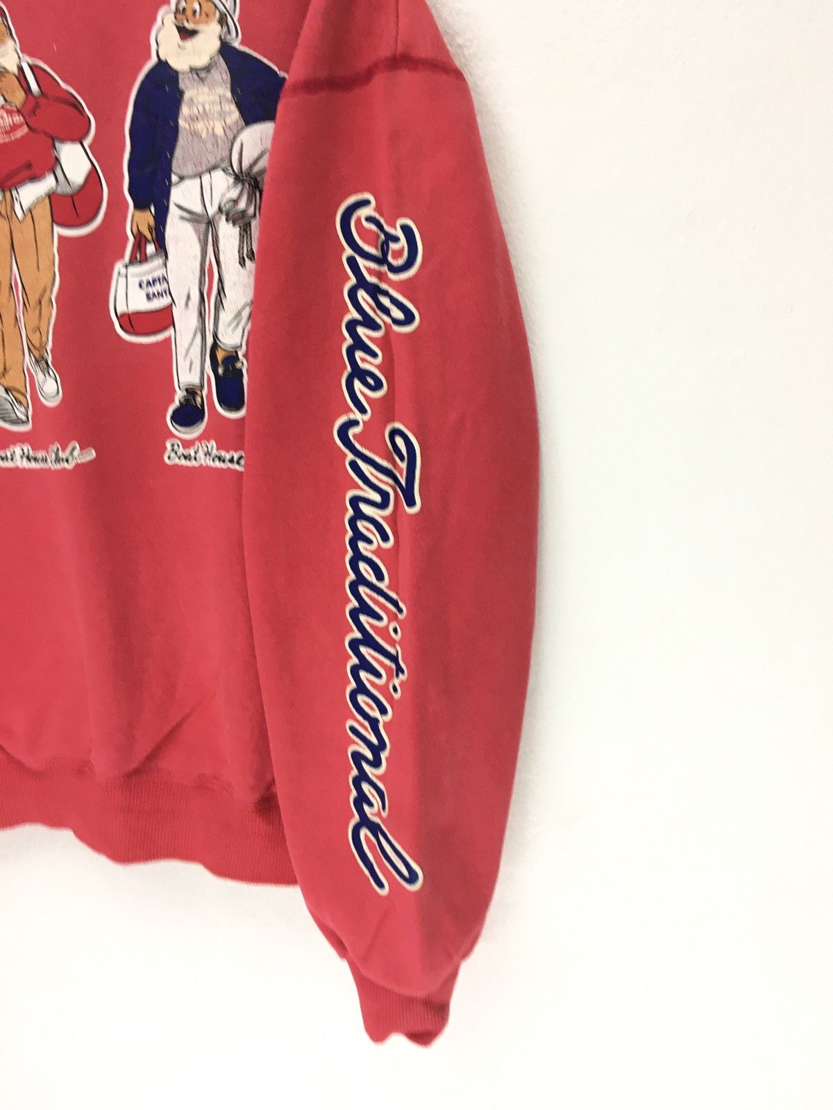 Captain Santors × Vintage Vintage Caption Santa Big Print Sweatshirt Size US M / EU 48-50 / 2 - 7 Thumbnail