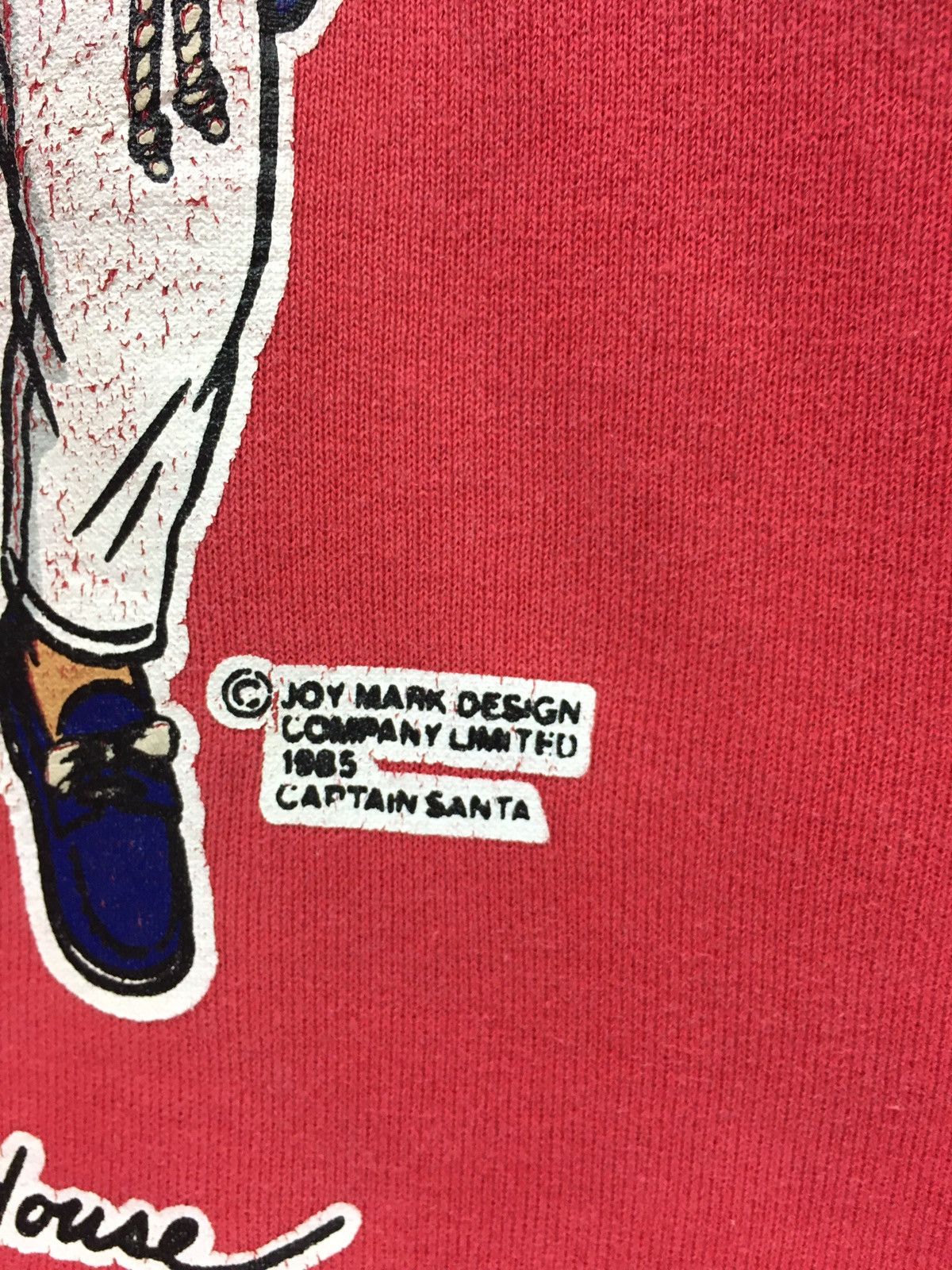 Captain Santors × Vintage Vintage Caption Santa Big Print Sweatshirt Size US M / EU 48-50 / 2 - 5 Thumbnail