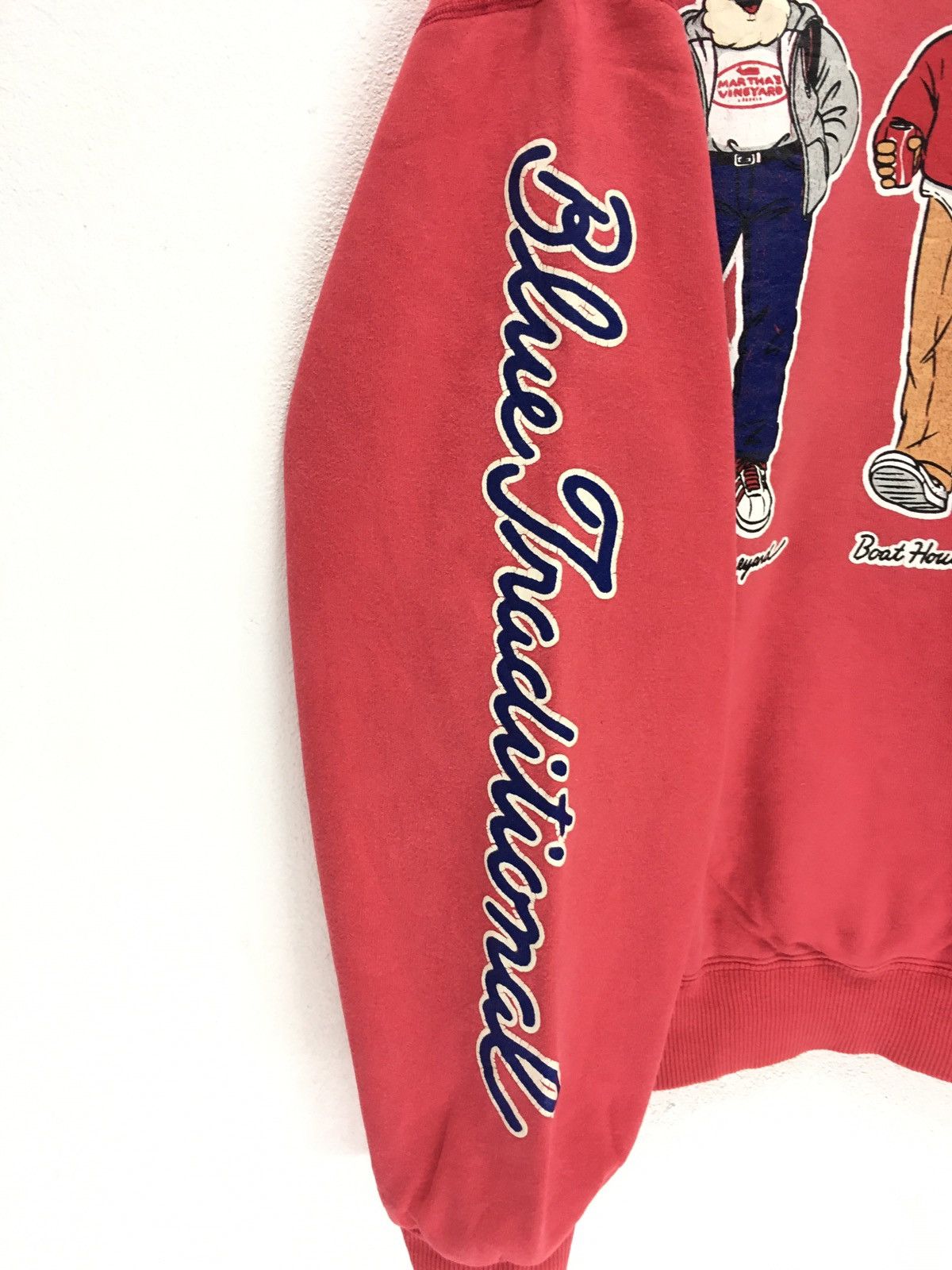 Captain Santors × Vintage Vintage Caption Santa Big Print Sweatshirt Size US M / EU 48-50 / 2 - 6 Thumbnail