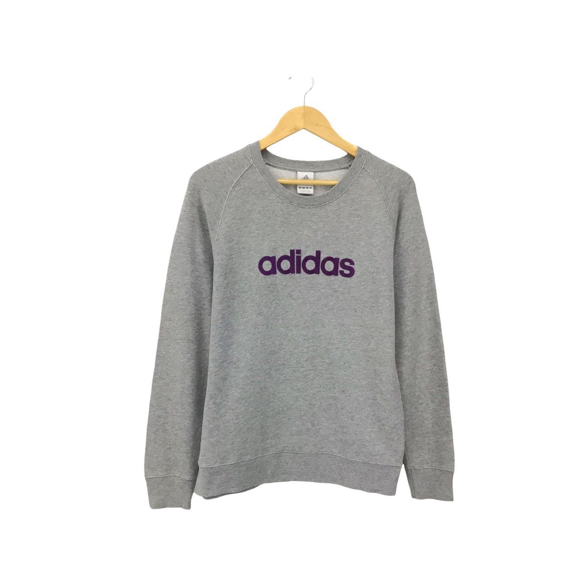 Adidas × Vintage Vintage Adidas Sweatshirt Adidas Trefoil Adidas ThreeStripes Size US S / EU 44-46 / 1 - 1 Thumbnail