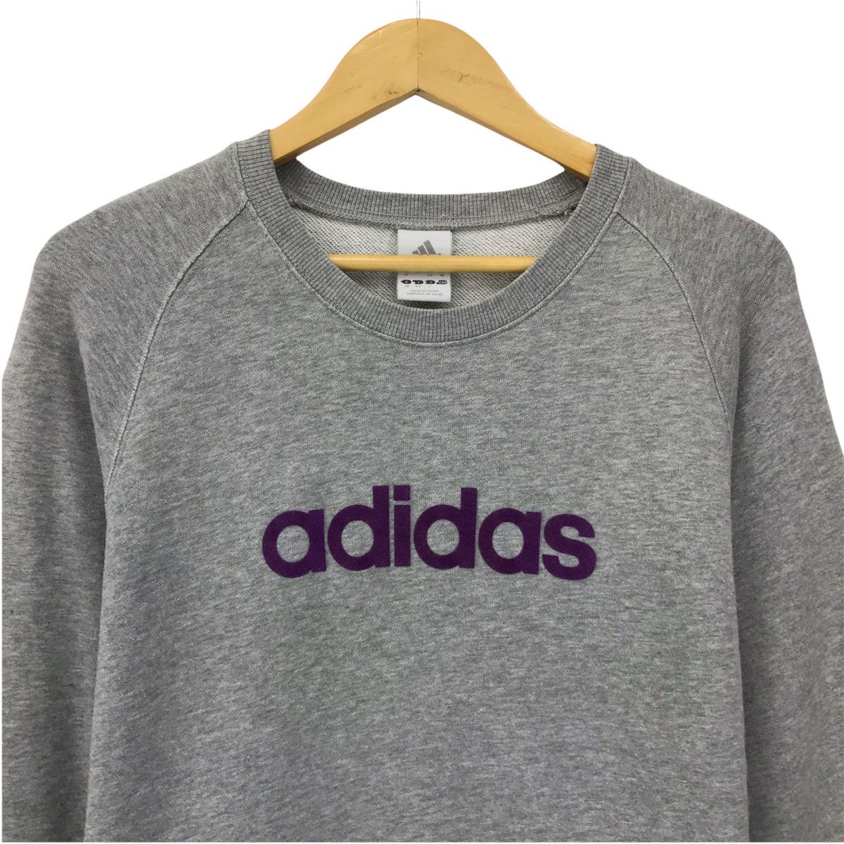 Adidas × Vintage Vintage Adidas Sweatshirt Adidas Trefoil Adidas ThreeStripes Size US S / EU 44-46 / 1 - 3 Thumbnail
