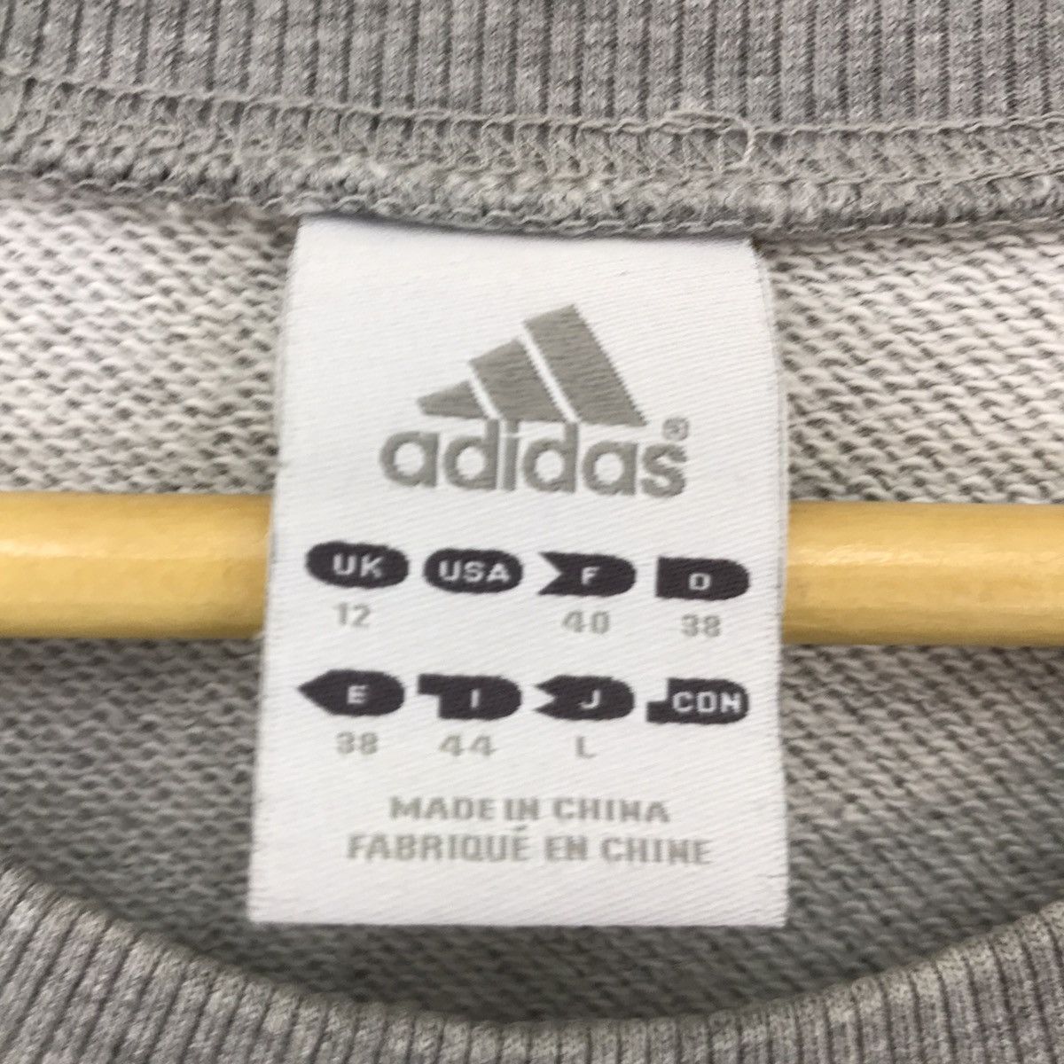 Adidas × Vintage Vintage Adidas Sweatshirt Adidas Trefoil Adidas ThreeStripes Size US S / EU 44-46 / 1 - 6 Thumbnail