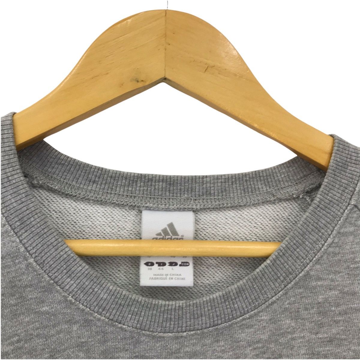 Adidas × Vintage Vintage Adidas Sweatshirt Adidas Trefoil Adidas ThreeStripes Size US S / EU 44-46 / 1 - 4 Thumbnail