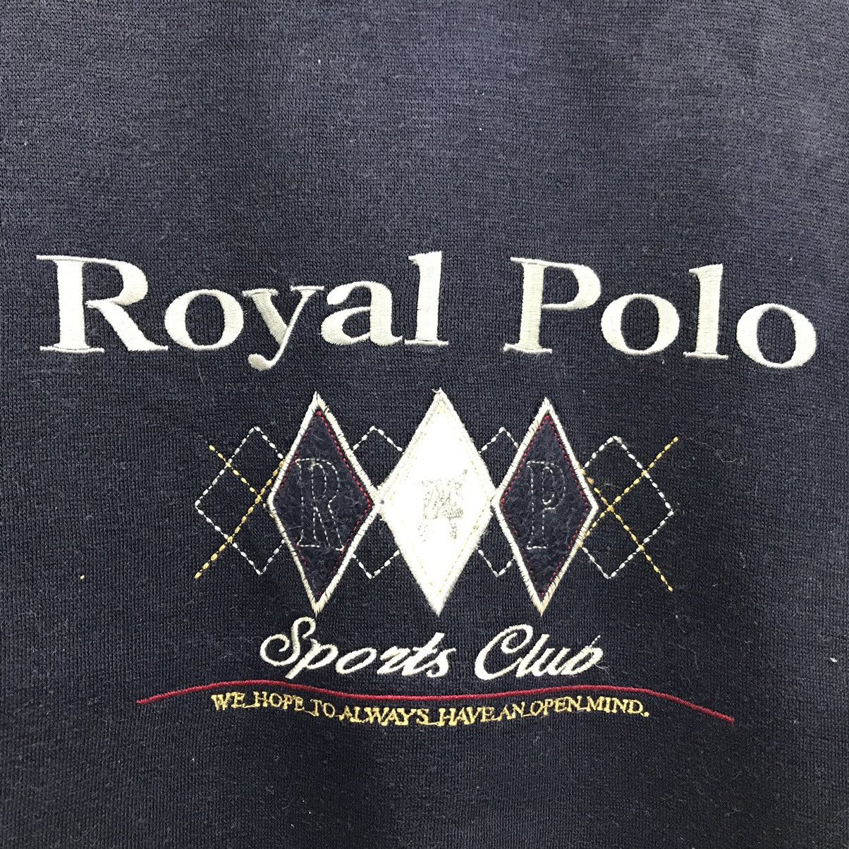 Designer × Japanese Brand × Vintage Vintage Royal Polo Sport Club Sweatshirt Pullover Jumper Size US M / EU 48-50 / 2 - 3 Thumbnail