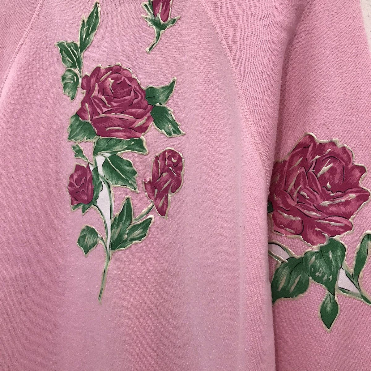 Vintage RARE!!! Vintage Flower Sweatshirt Pullover Jumper Size US M / EU 48-50 / 2 - 6 Thumbnail