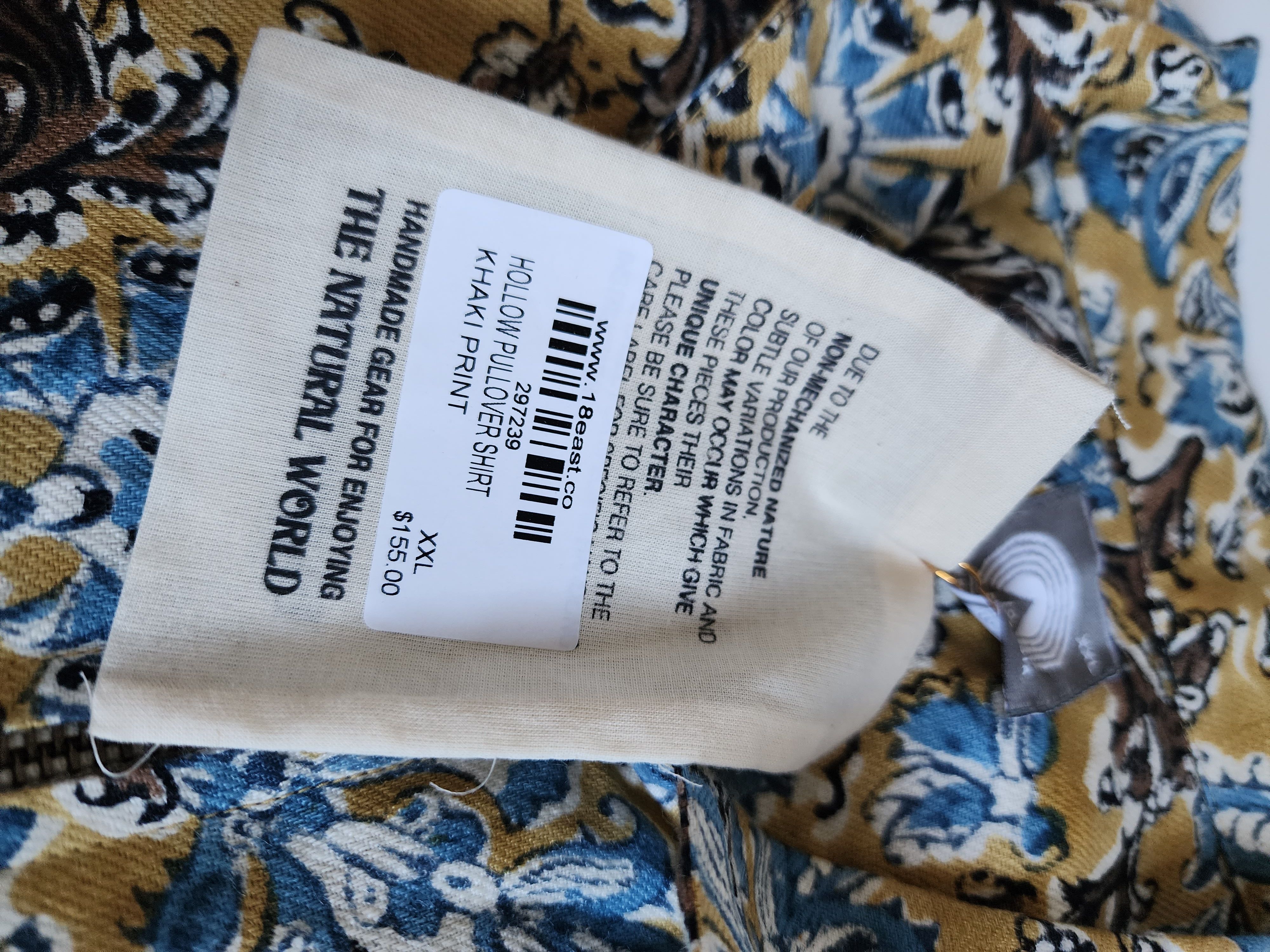18 East Hollow Pullover Shirt Size US XXL / EU 58 / 5 - 11 Thumbnail
