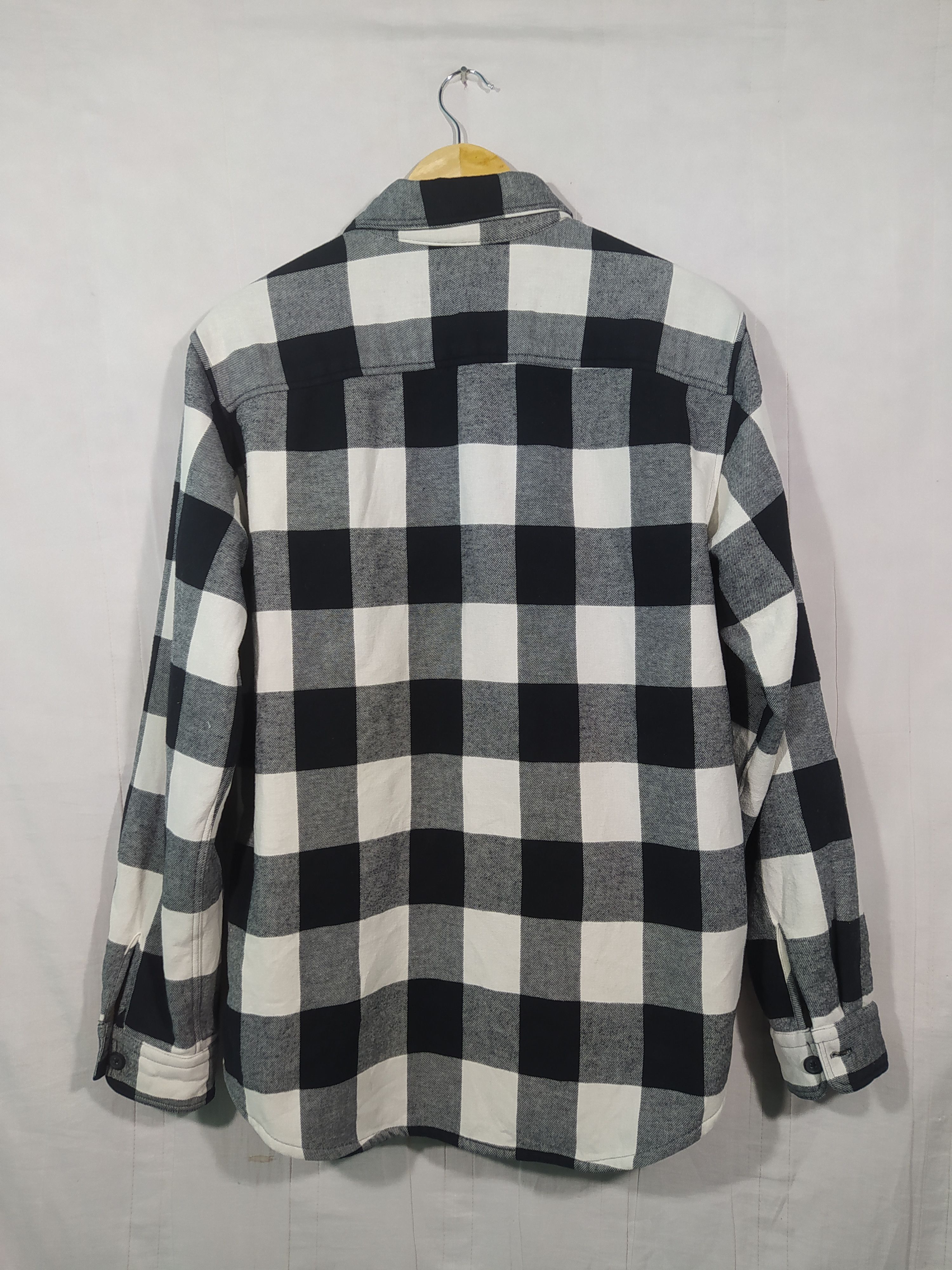 Flannel × Japanese Brand Japanese Brand GU Plaid Flannel lining Fleece Size US M / EU 48-50 / 2 - 6 Thumbnail