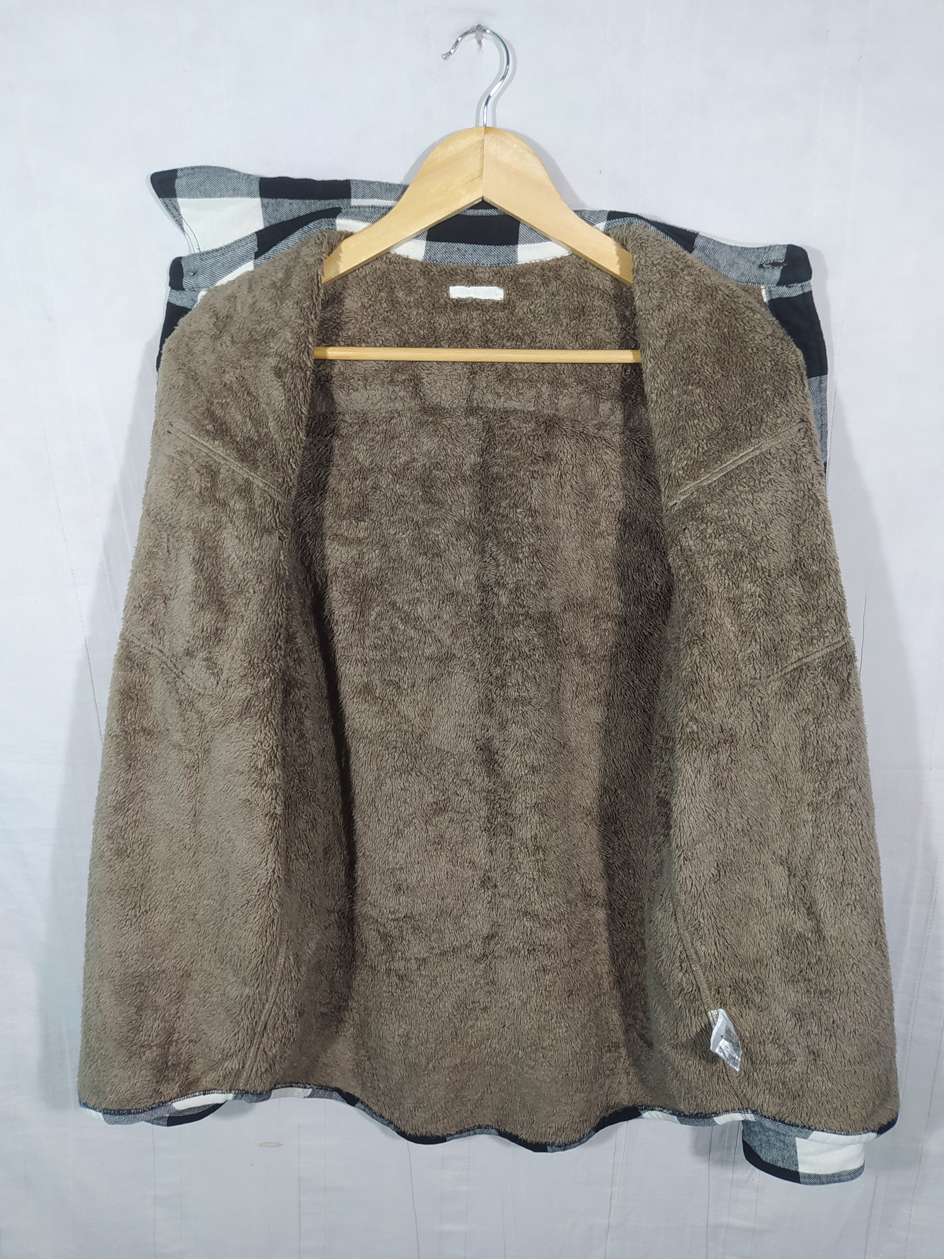 Flannel × Japanese Brand Japanese Brand GU Plaid Flannel lining Fleece Size US M / EU 48-50 / 2 - 3 Thumbnail