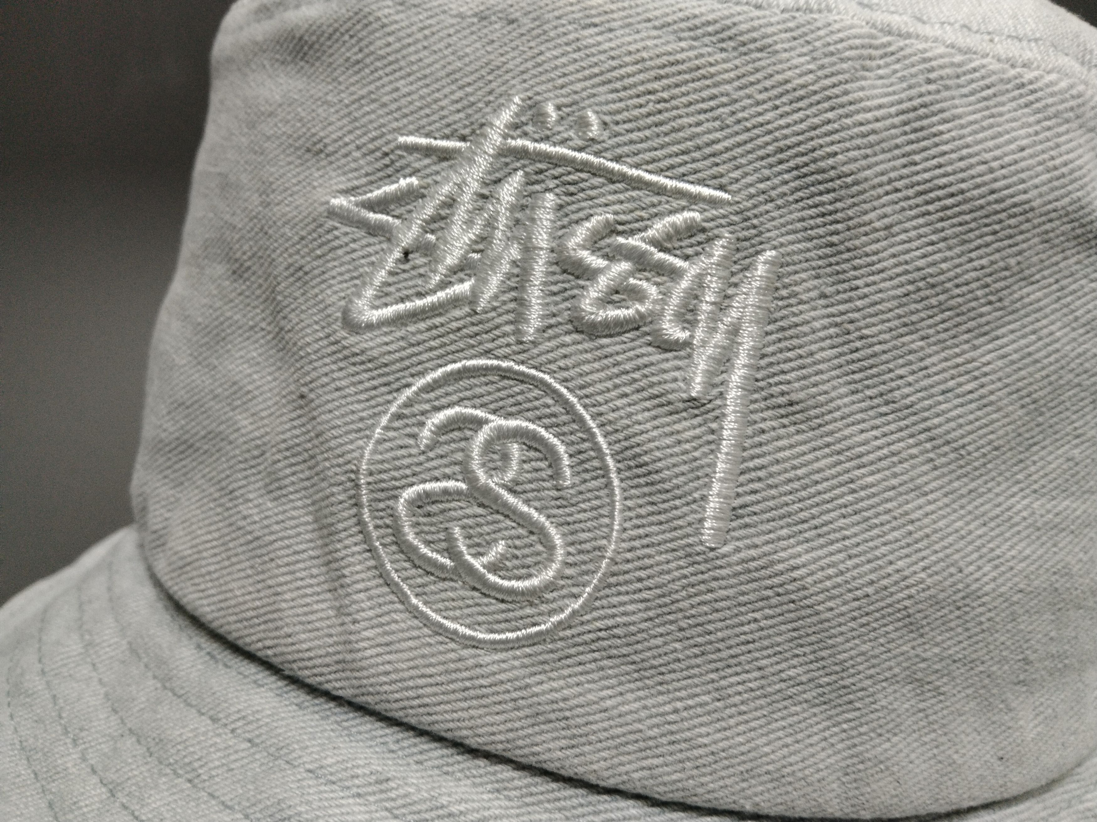 Stussy × Vintage STUSSY VINTAGE DENIM BUCKET HAT Size ONE SIZE - 6 Thumbnail