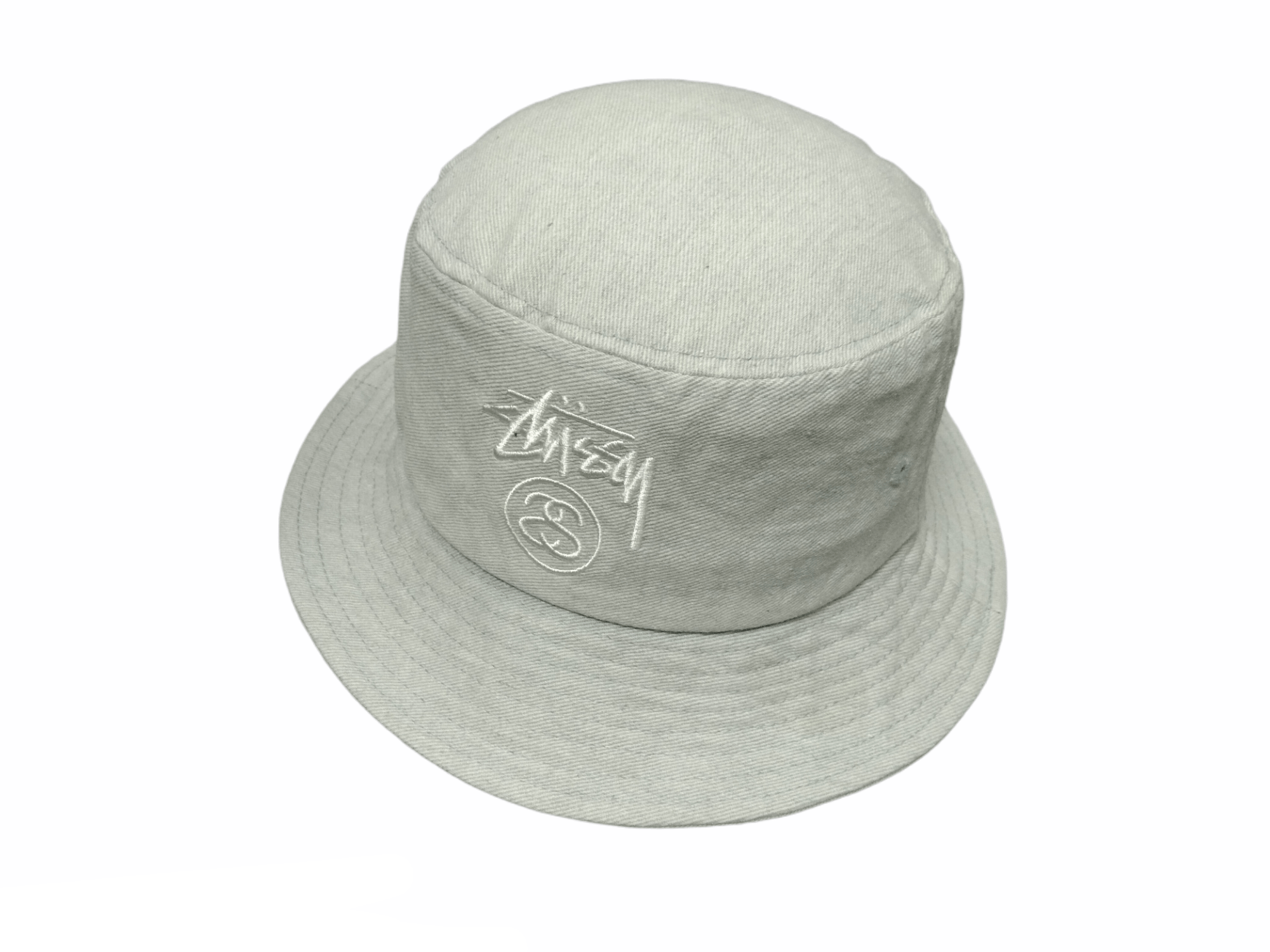 Stussy × Vintage STUSSY VINTAGE DENIM BUCKET HAT Size ONE SIZE - 2 Thumbnail