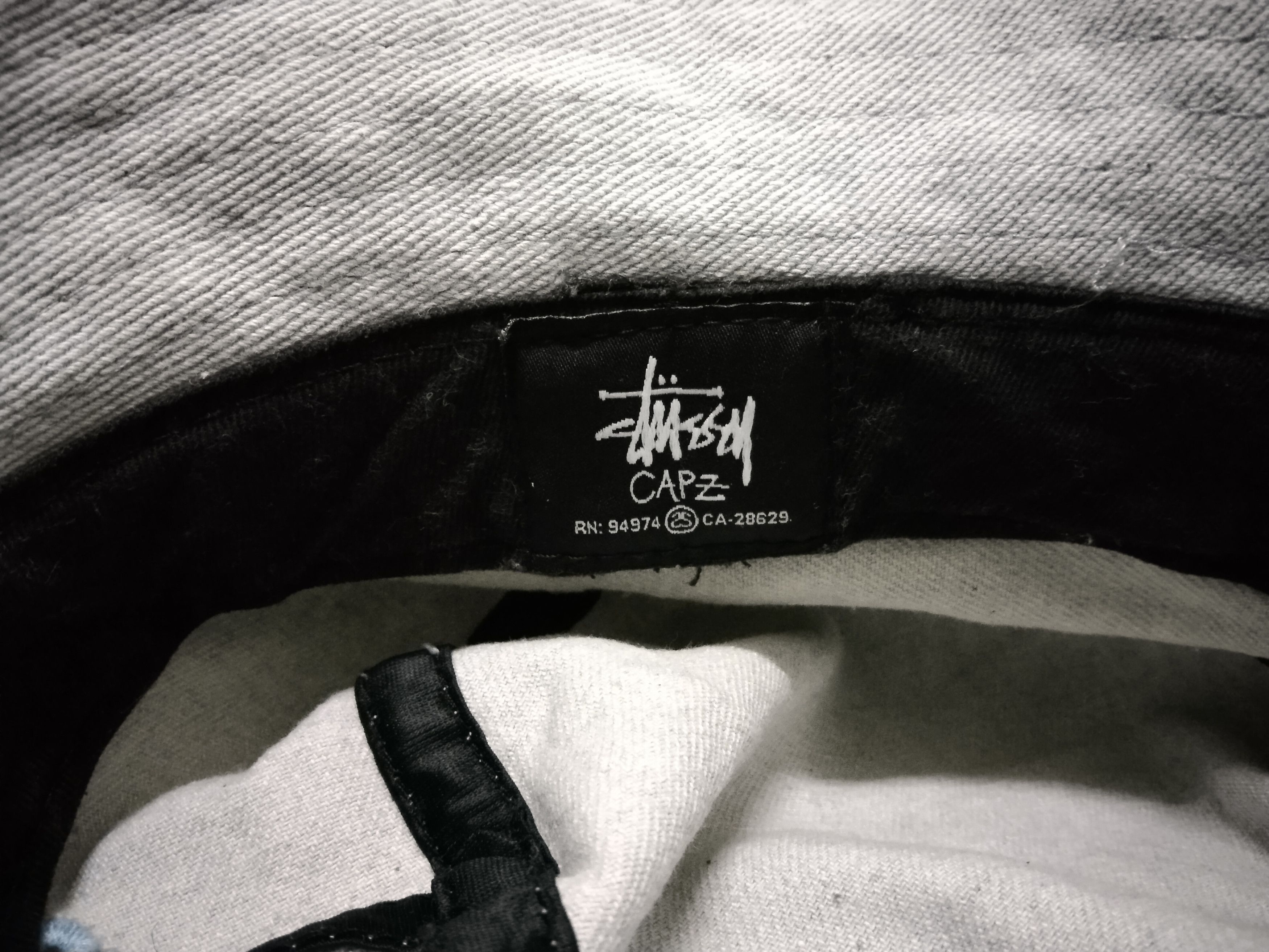 Stussy × Vintage STUSSY VINTAGE DENIM BUCKET HAT Size ONE SIZE - 14 Thumbnail