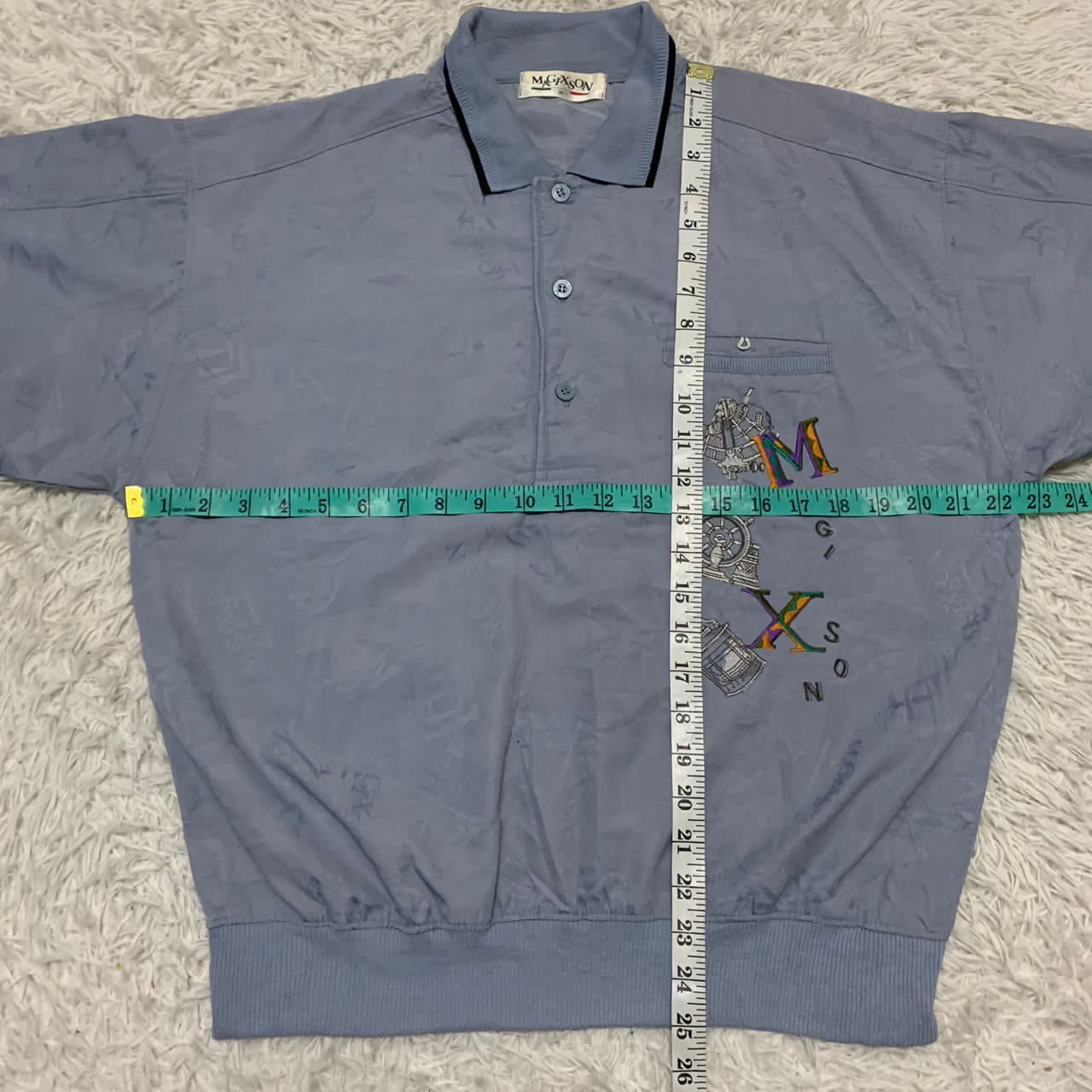Japanese Brand Magix Son long sleeves collar tshirt Size US M / EU 48-50 / 2 - 5 Thumbnail