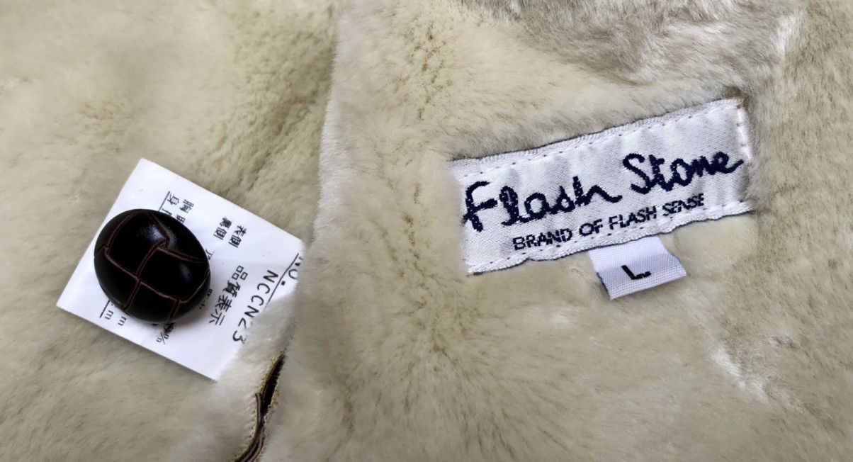 Japanese Brand Flash Stone Sherpa Heavy Jacket Size US L / EU 52-54 / 3 - 12 Thumbnail