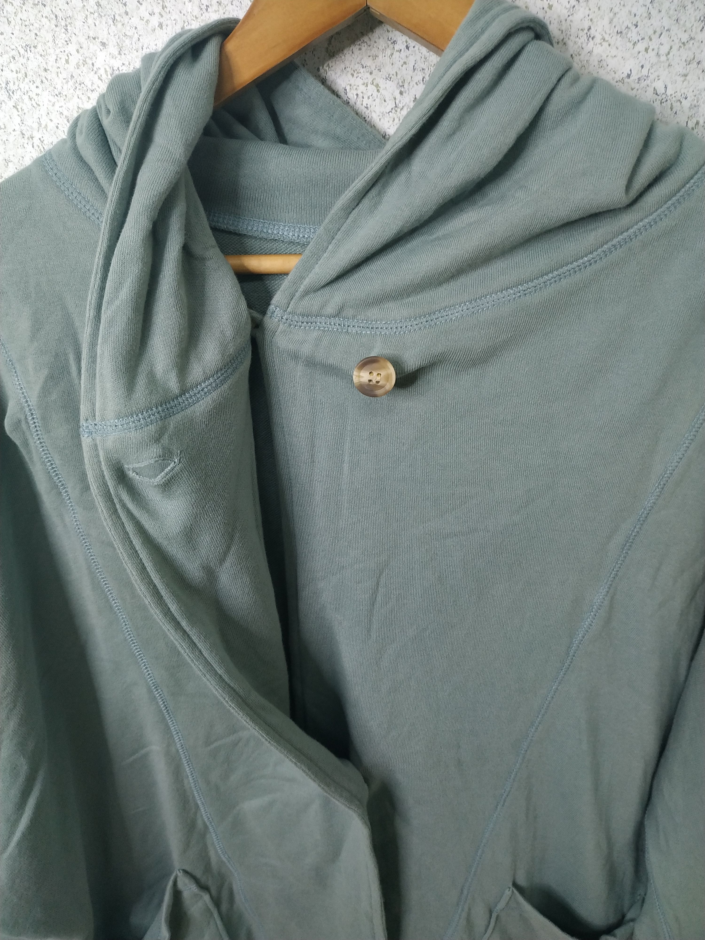 Japanese Brand Abuchi AH Batwing Hooded Cardigan Made in Japan Size US L / EU 52-54 / 3 - 5 Thumbnail