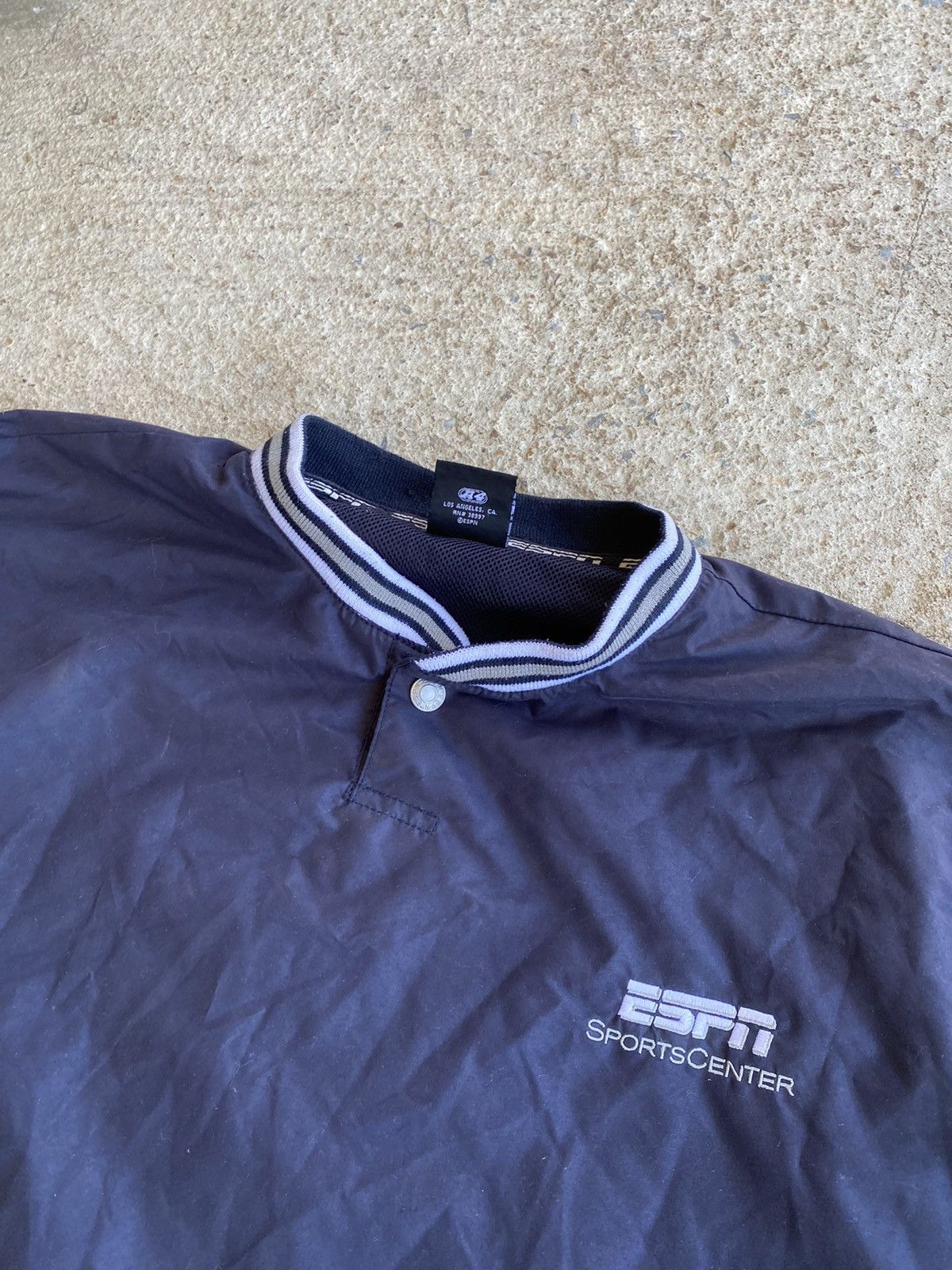 Vintage Y2K ESPN Sports Center Pullover Windbreaker