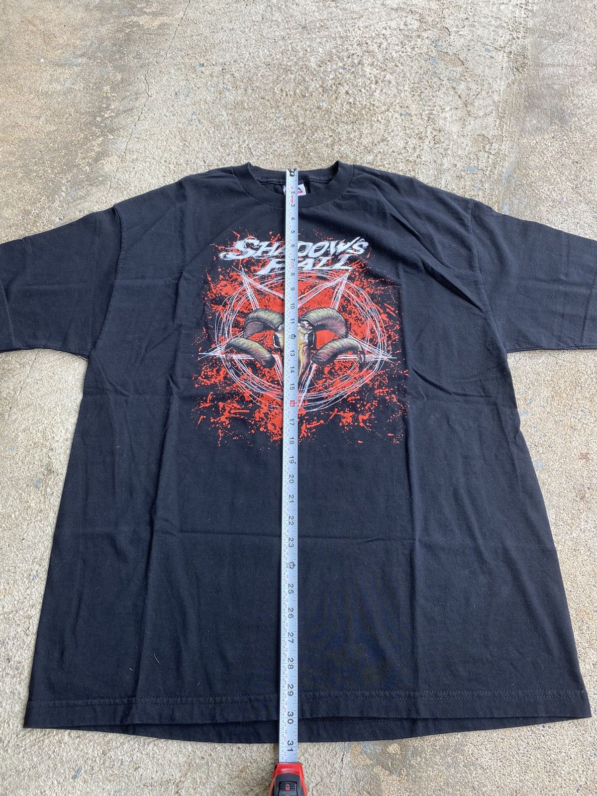Band Tees × Vintage Vintage Y2K Shadows Fall Goth Punk Metal Shirt Size US XL / EU 56 / 4 - 5 Thumbnail