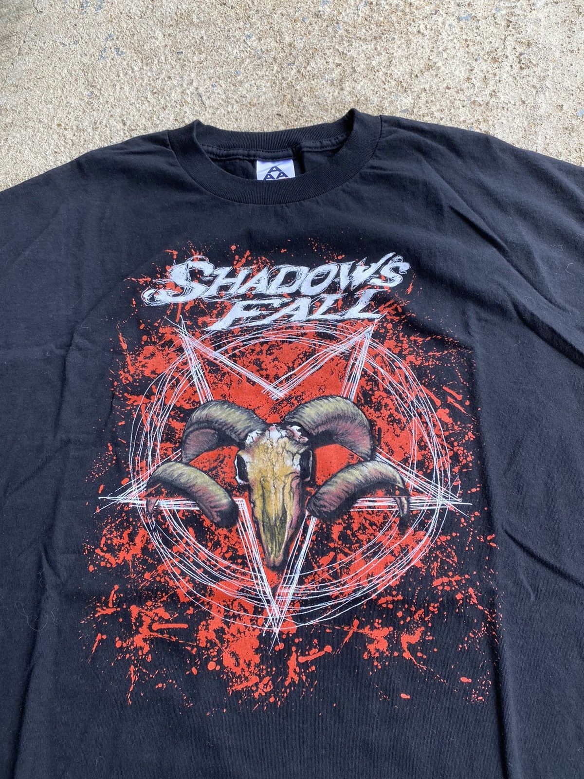 Band Tees × Vintage Vintage Y2K Shadows Fall Goth Punk Metal Shirt Size US XL / EU 56 / 4 - 2 Thumbnail