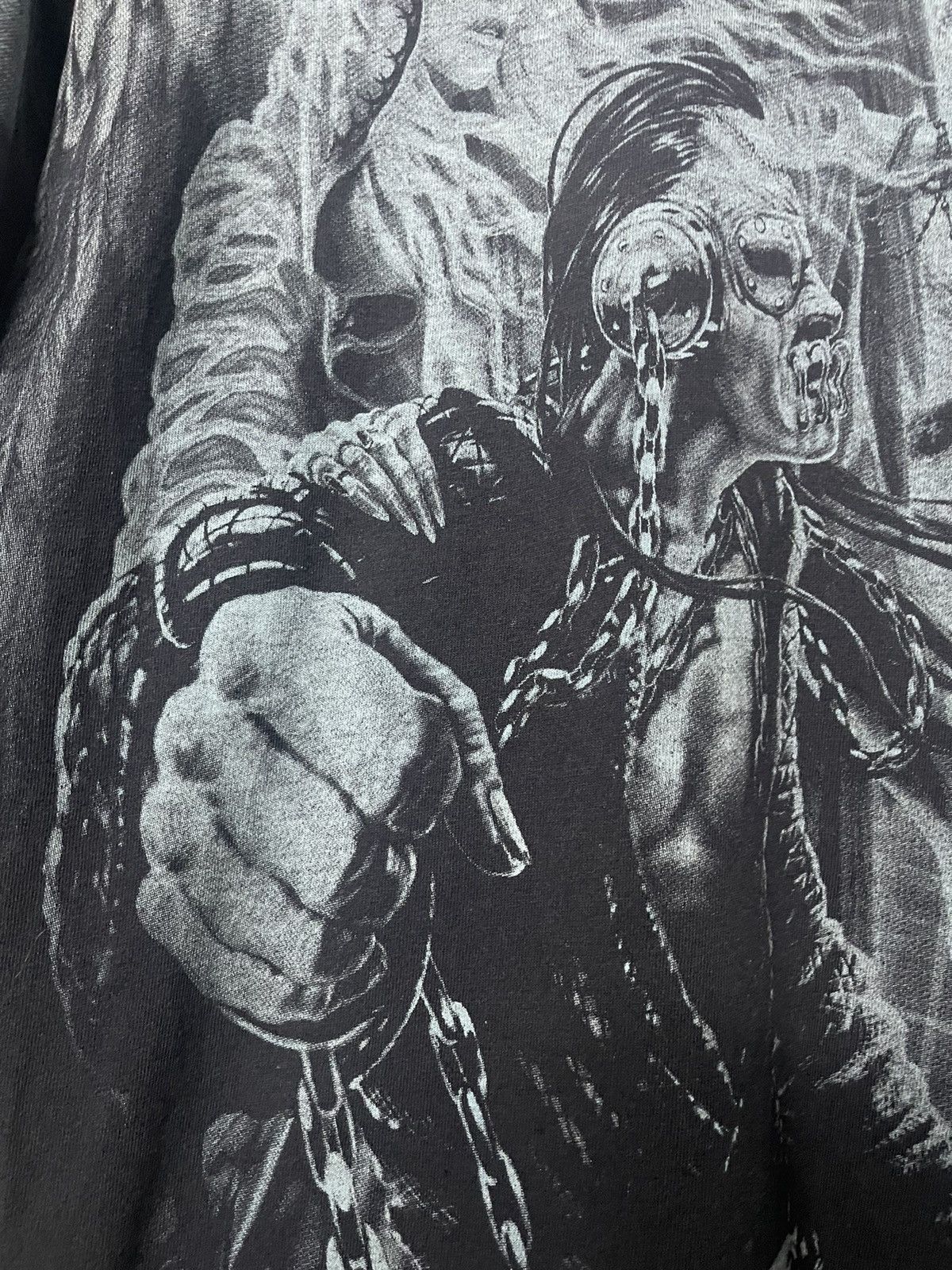 Band Tees Thrashed Vintage Megadeth Aop Promo Faded Grunge Tee Size US L / EU 52-54 / 3 - 10 Thumbnail