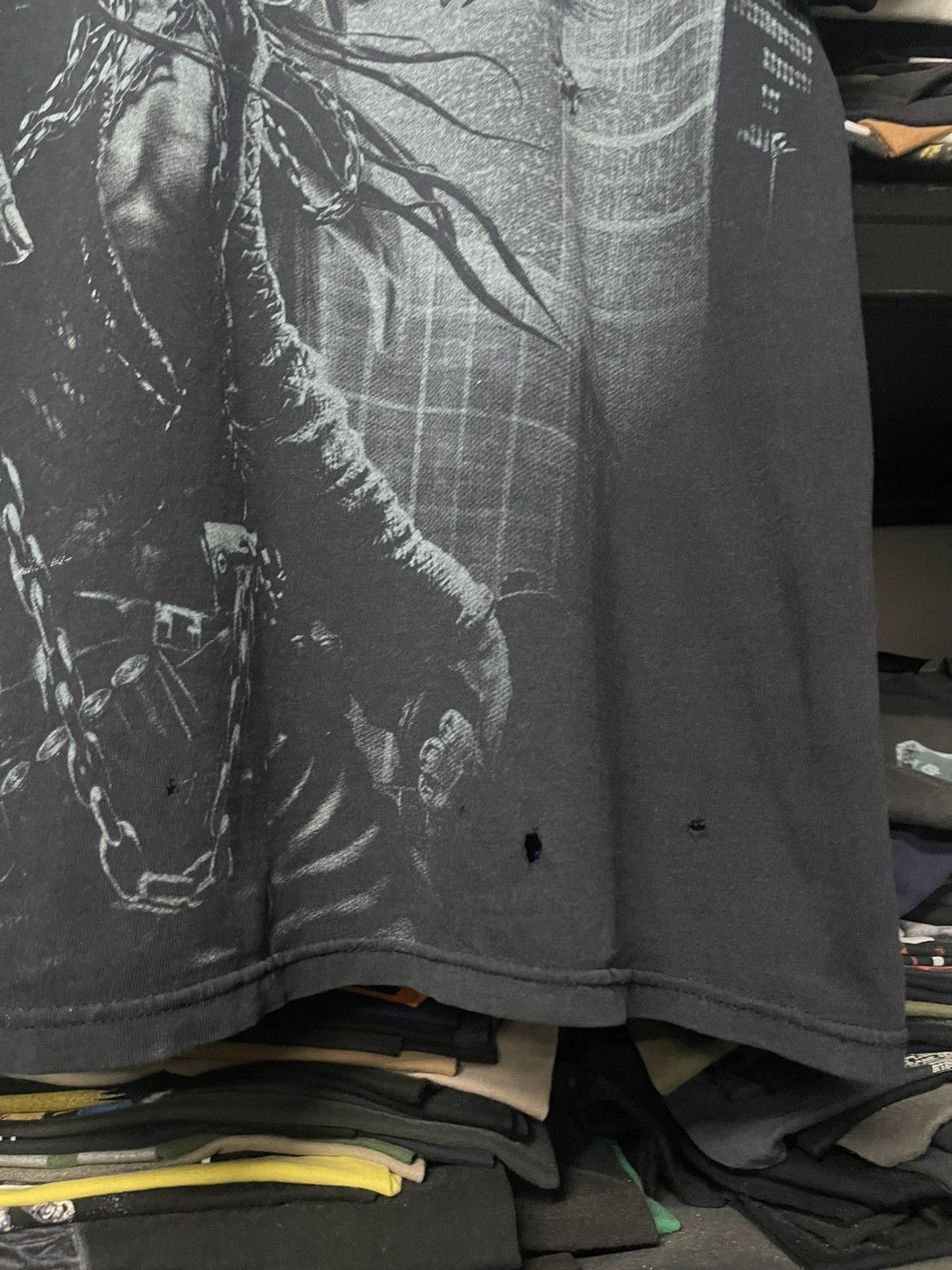 Band Tees Thrashed Vintage Megadeth Aop Promo Faded Grunge Tee Size US L / EU 52-54 / 3 - 9 Thumbnail
