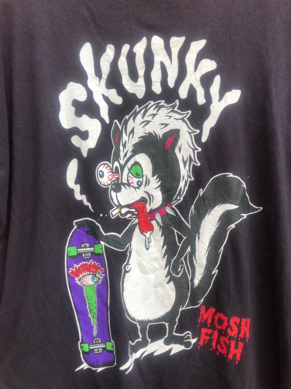 Japanese Brand Vintage Skunky Skatebording Designer Fashion Style Shirt Size US L / EU 52-54 / 3 - 3 Thumbnail