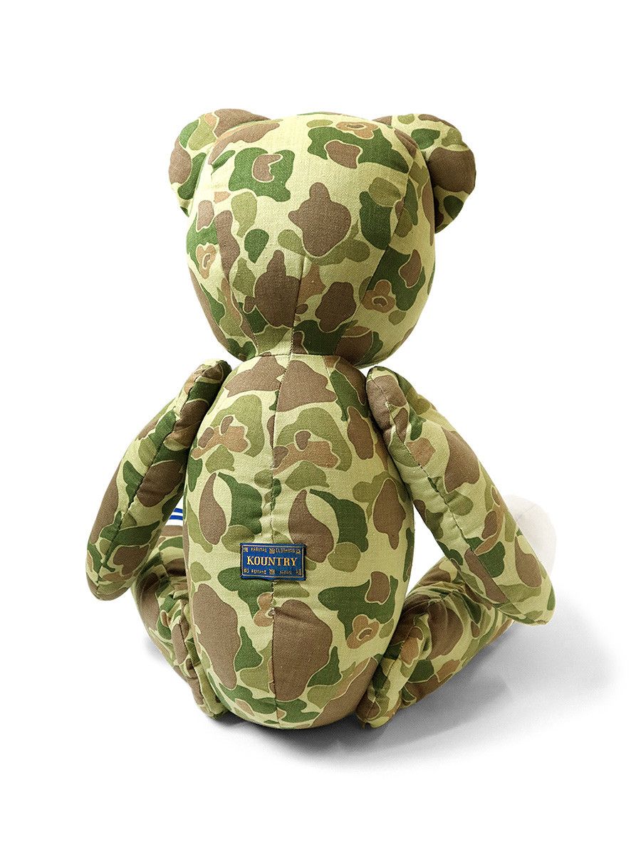 Kapital Kountry Kapital KOUNTRY Pop Up Exclusive Hunter Camouflage Bear Size ONE SIZE - 3 Thumbnail
