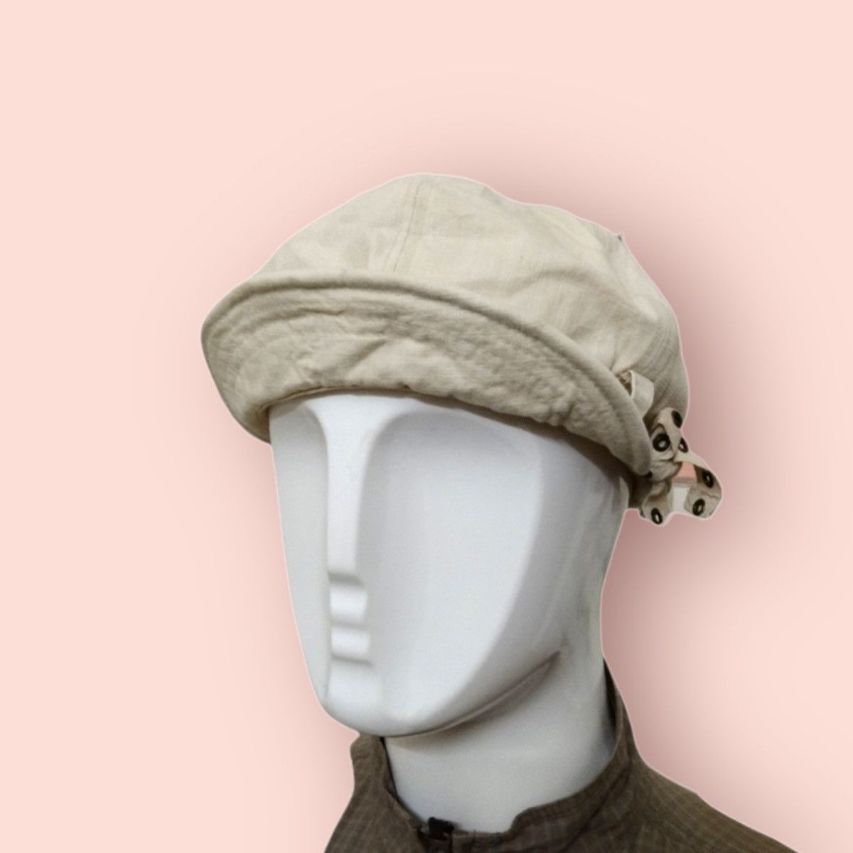 Vintage VINTAGE RARE DESIGN BELTED BIKERS GATSBY HAT Size ONE SIZE - 5 Thumbnail