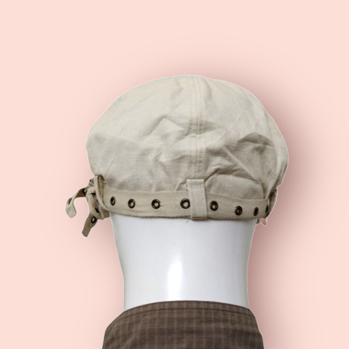 Vintage VINTAGE RARE DESIGN BELTED BIKERS GATSBY HAT Size ONE SIZE - 9 Thumbnail