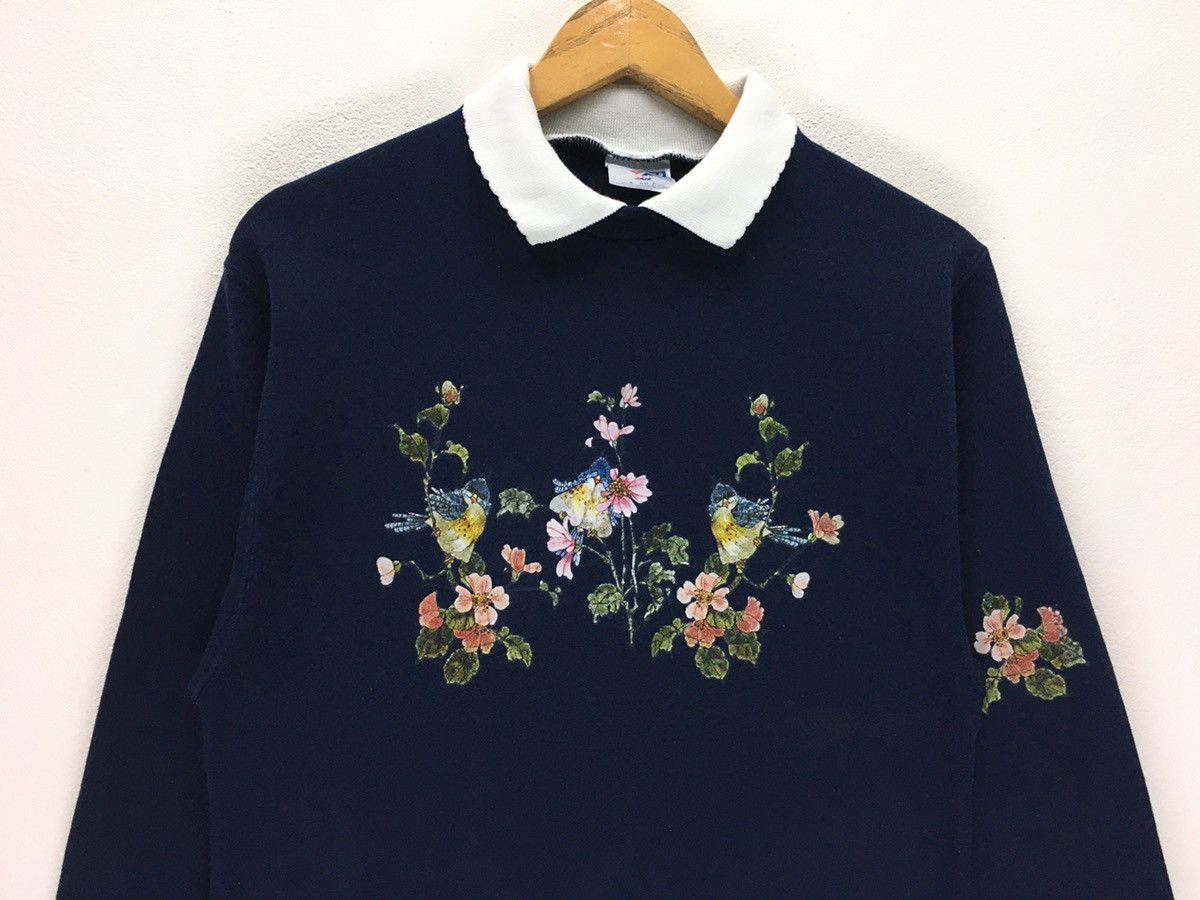 Vintage Vintage 90s Bird Art Design Sweatshirt Size US S / EU 44-46 / 1 - 2 Thumbnail