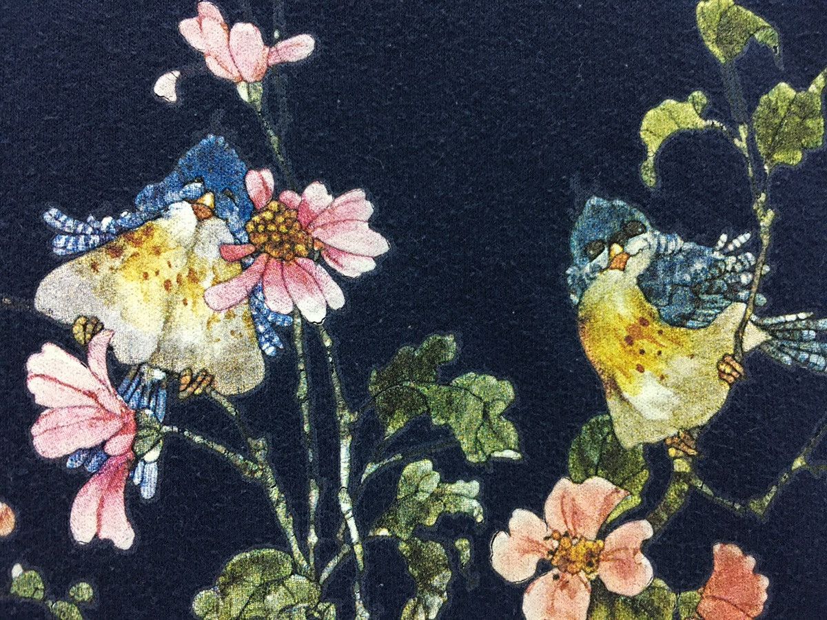 Vintage Vintage 90s Bird Art Design Sweatshirt Size US S / EU 44-46 / 1 - 4 Thumbnail