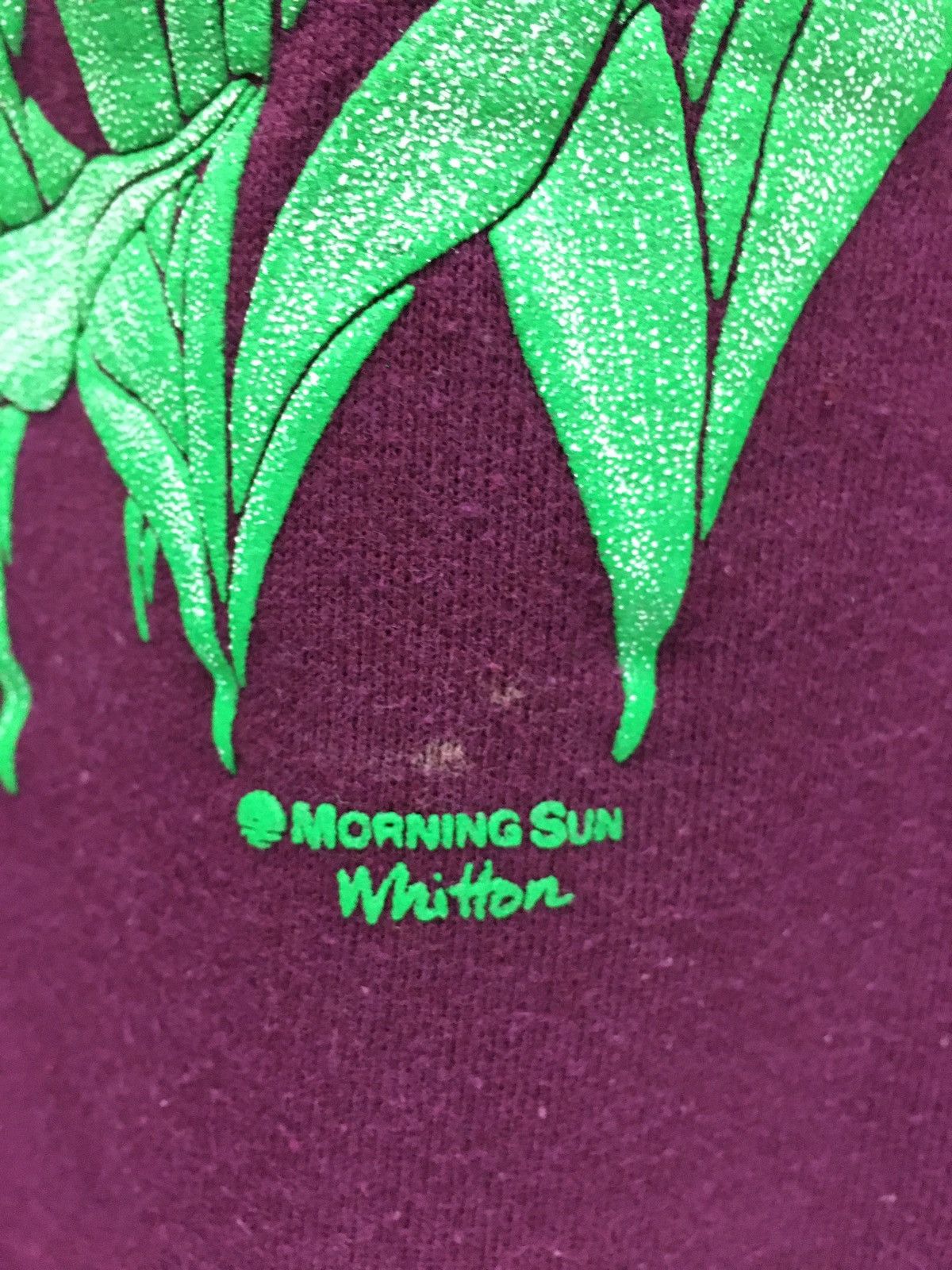 Hanes × Vintage Vintage 80 Morning Sun Flower Design Sweatshirt Size US M / EU 48-50 / 2 - 5 Thumbnail