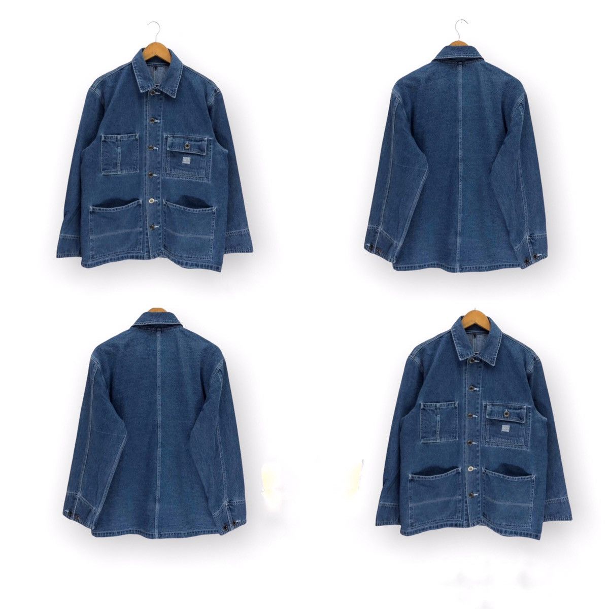 DKNY × Seditionaries Vintage DKNY Croke Denim Jacket Multi Pocket Size US M / EU 48-50 / 2 - 1 Thumbnail