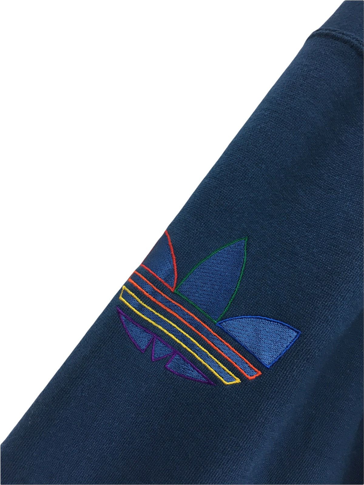 Adidas Vintage Adidas Big Logo Multicolour Zipper Hoddie Jacket Size US XL / EU 56 / 4 - 6 Thumbnail