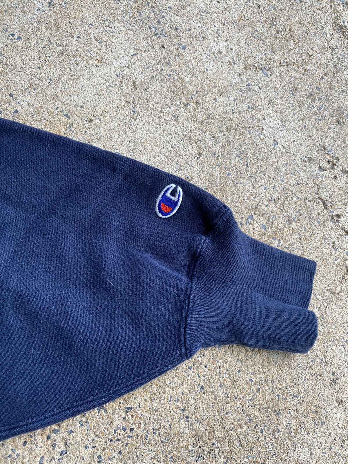 Champion × Vintage Vintage 90’s Champion Reverse Weave Spell Out Sweatshirt Size US XL / EU 56 / 4 - 5 Thumbnail