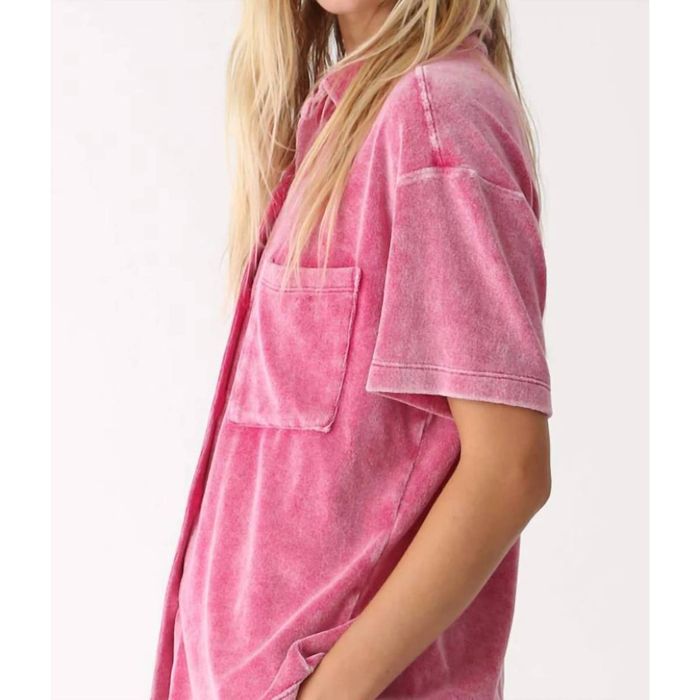 Electric & Rose Piper Top In Vintage Paradise Pink Grailed